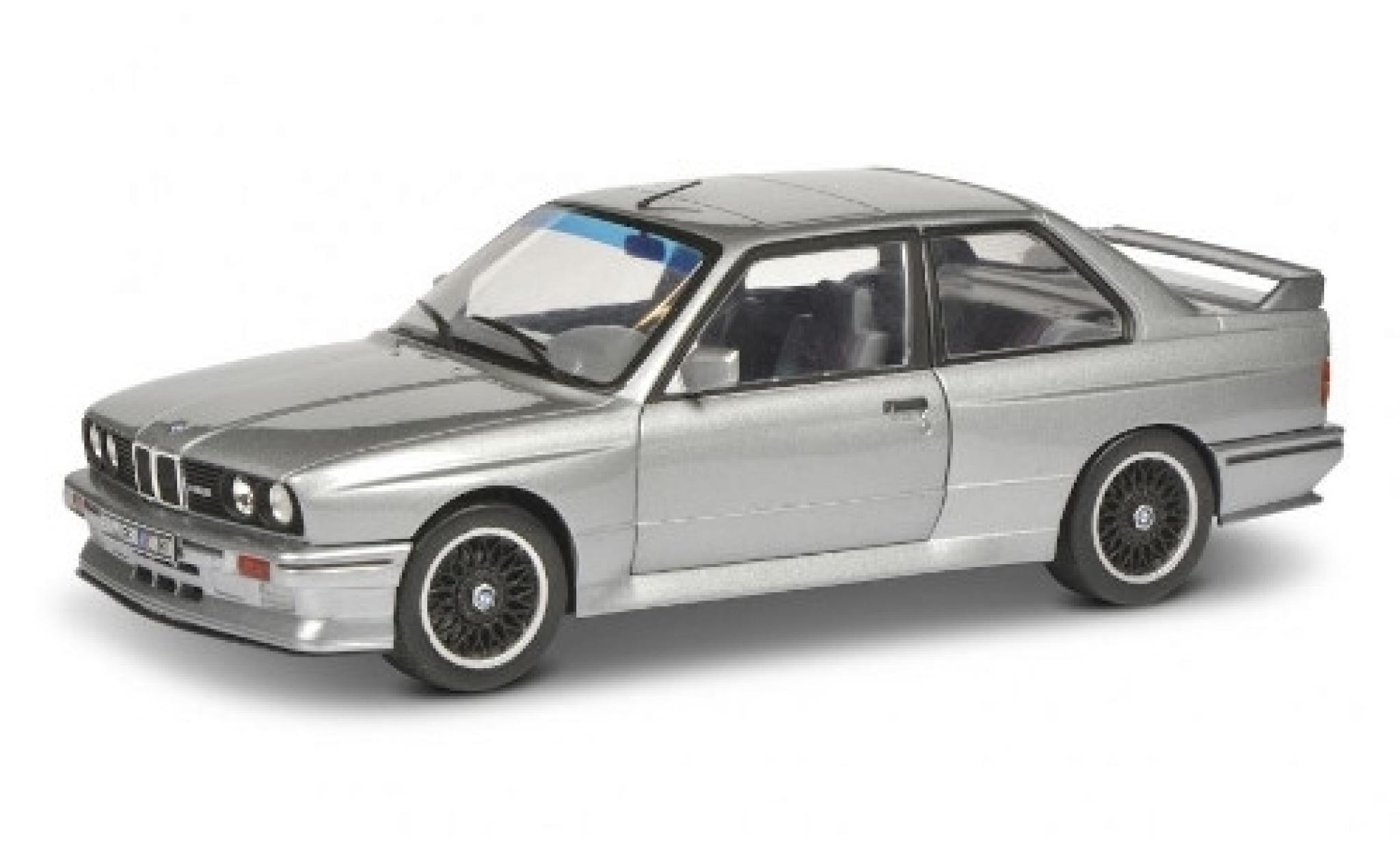 Bmw M3 1/18 Solido (E30) grigio 1990 modellino in miniatura