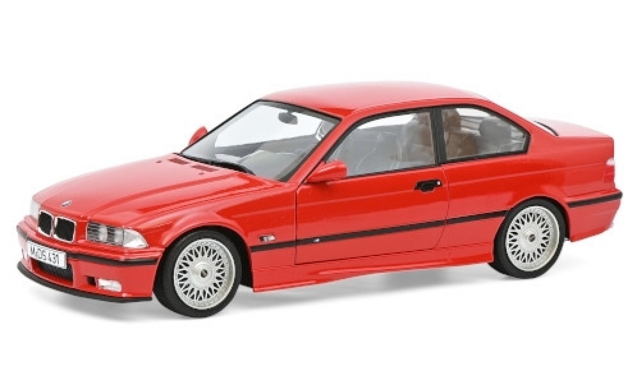Bmw M3 1/18 Solido (E36) rosso 1994 modellino in miniatura