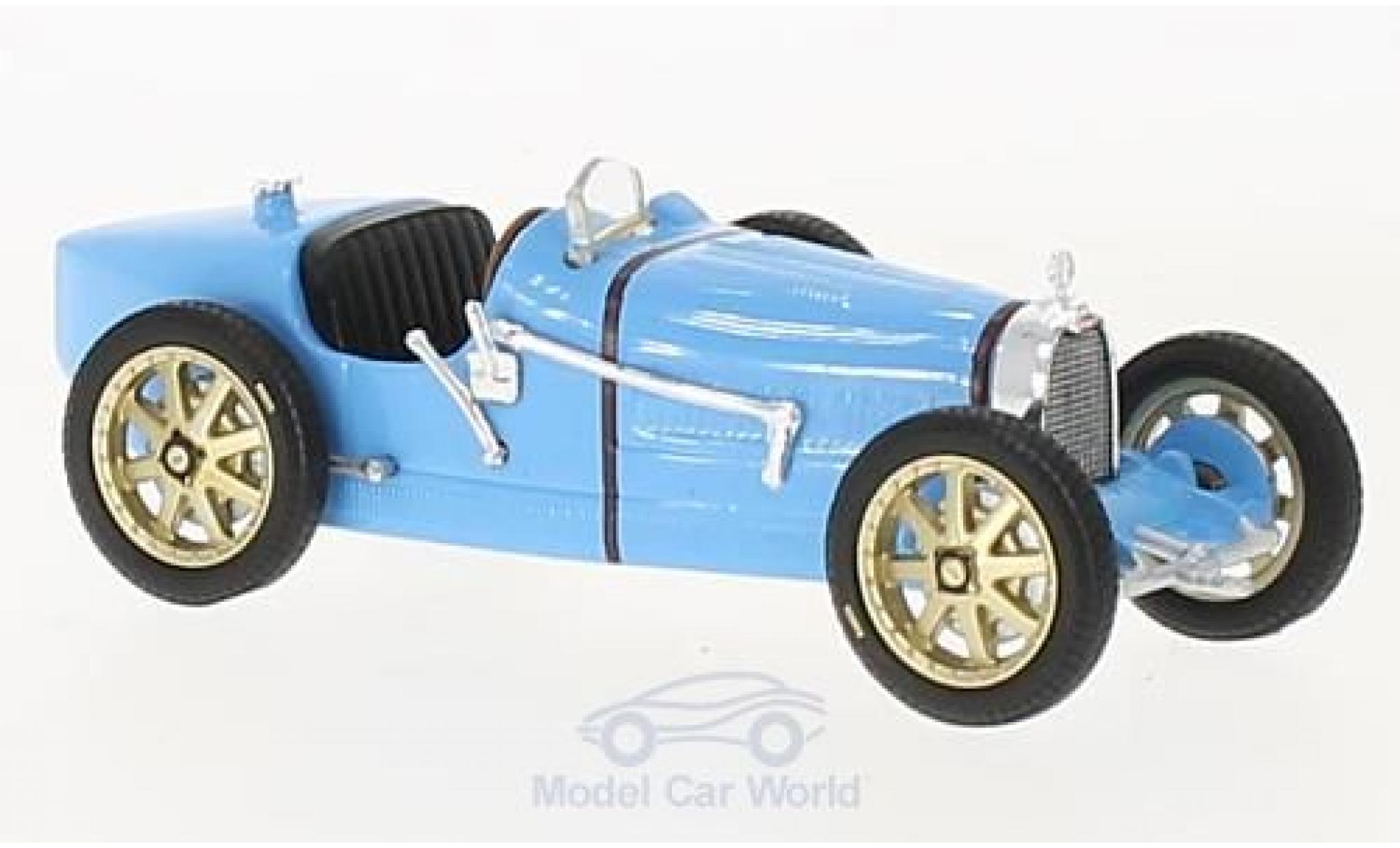 Bugatti 35 1/43 Solido TB blu RHD 1928 modellino in miniatura