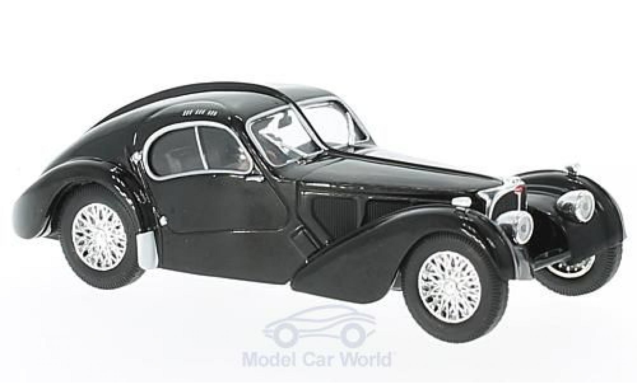 Bugatti 57 SC 1/43 Solido Typ SC Atlantic nero RHD modellino in miniatura