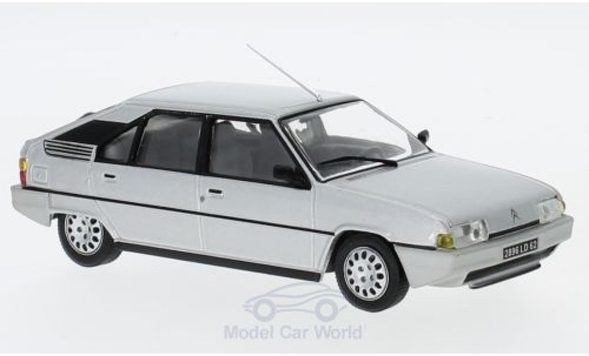 Citroen BX 1/43 Solido 16 TRS grigio 1982 modellino in miniatura