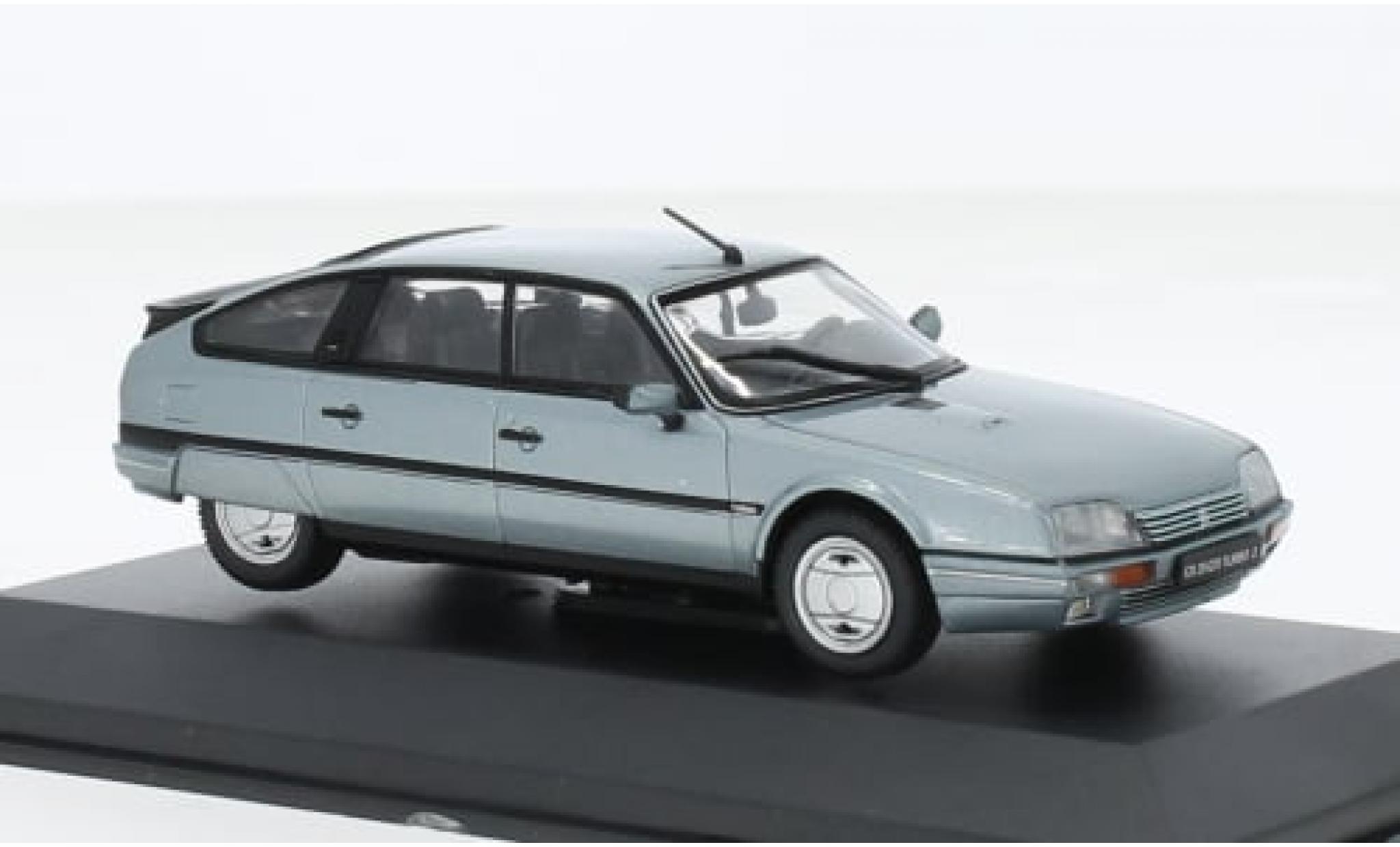 Citroen CX 1/43 Solido GTI Turbo II metallise blau 1:43 modellino in miniatura