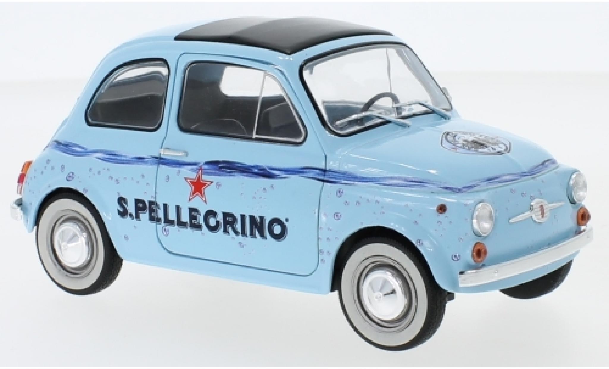 Fiat 500 1/18 Solido F San Pellegrino modellino in miniatura
