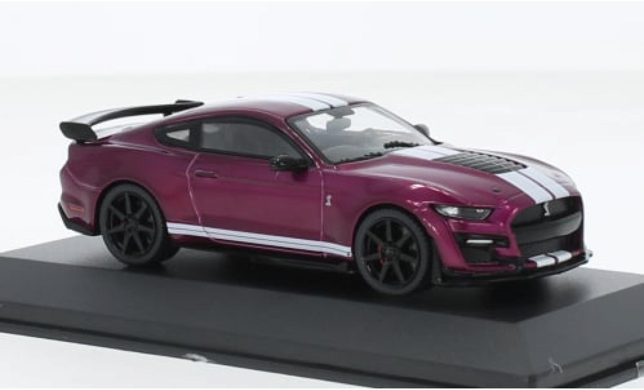 Shelby GT 500 1/43 Solido Ford Mustang Fast Track metallise lila 2020 1:43 modellino in miniatura