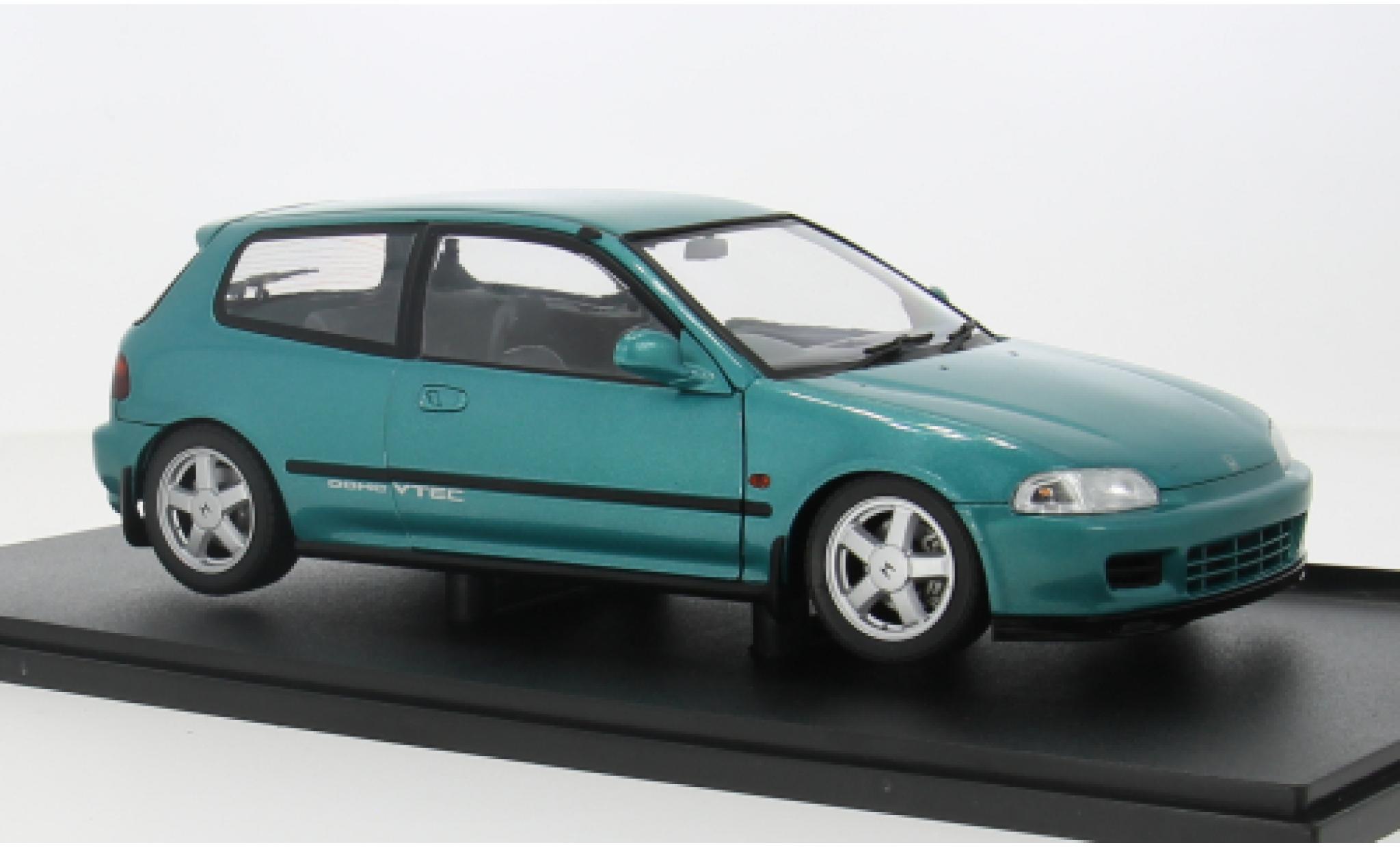 Honda Civic 1/18 Solido (EG6) türkis 1:18 modellino in miniatura