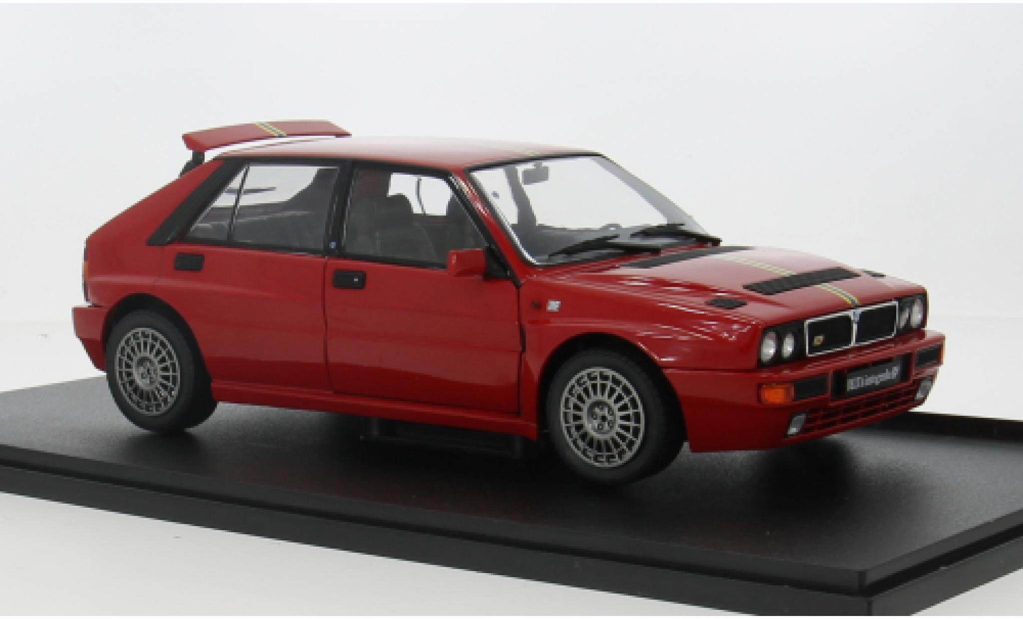 Lancia Delta 1/18 Solido HF Integrale rot 1:18 modellino in miniatura