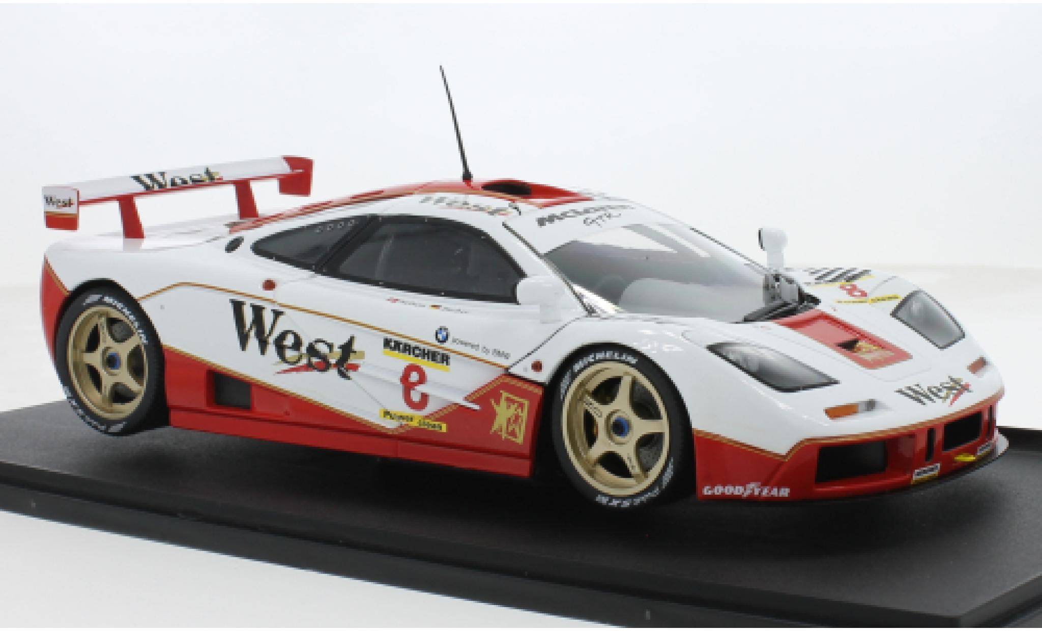McLaren F1 1/18 Solido GTR No.8 1:18 modellino in miniatura