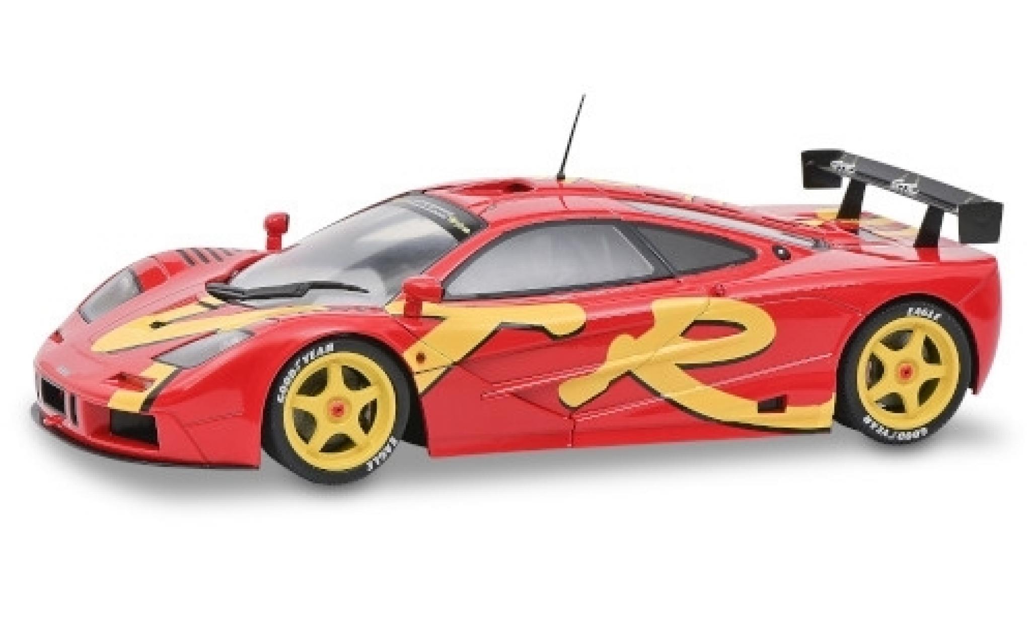 McLaren F1 1/18 Solido GTR rosso/Dekor 1996 modellino in miniatura