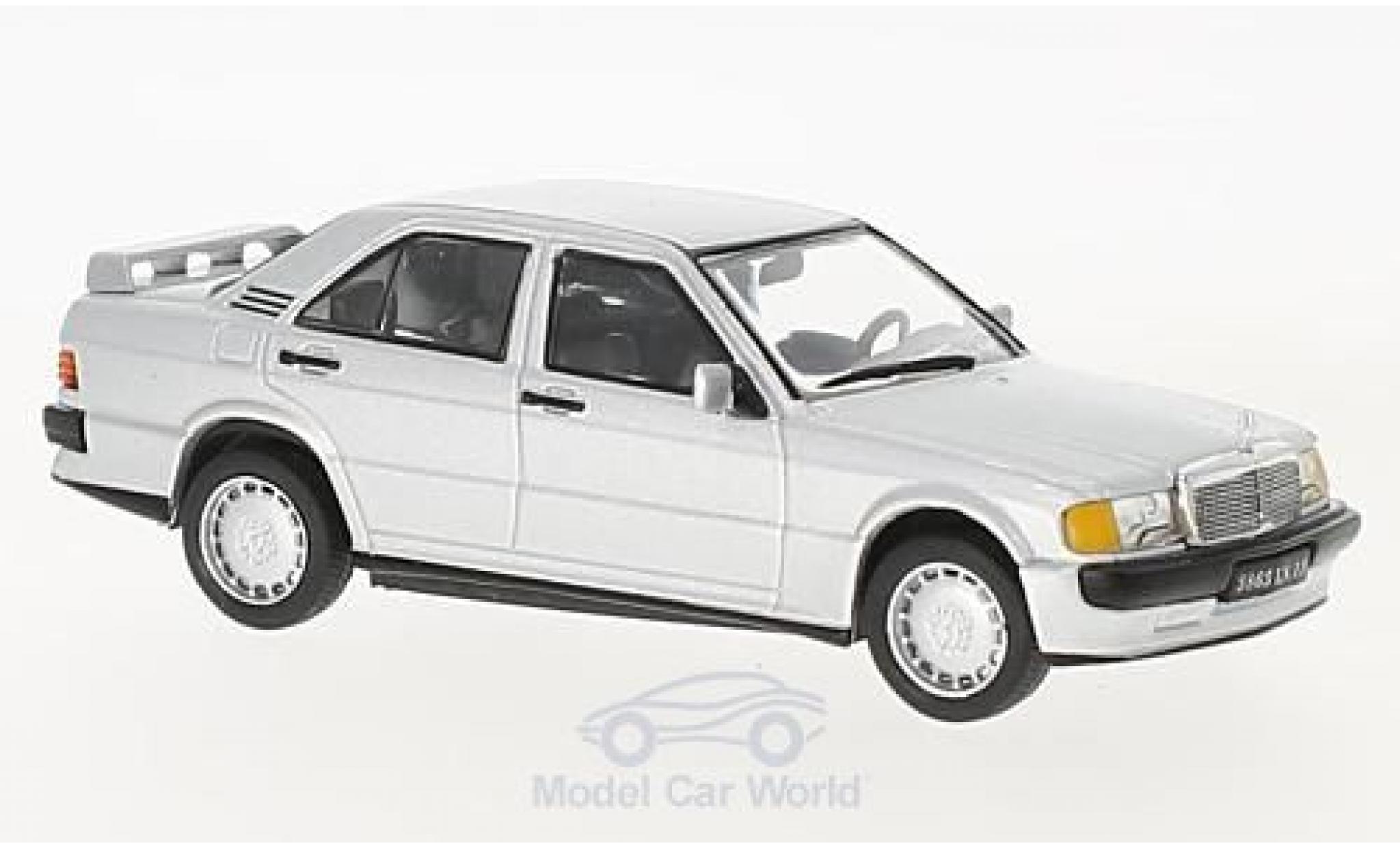 Mercedes 190 E 1/43 Solido E 2.3-16 (W201) grigio 1984 modellino in miniatura