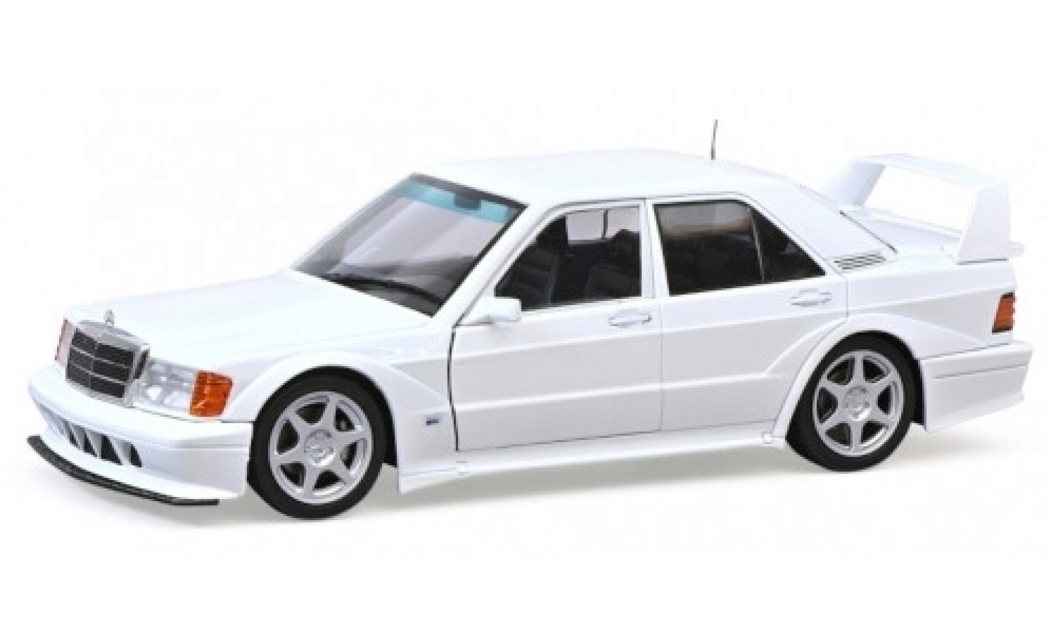 Mercedes 190 1/18 Solido E 2.5-16 Evo 2 bianco 1990 modellino in miniatura