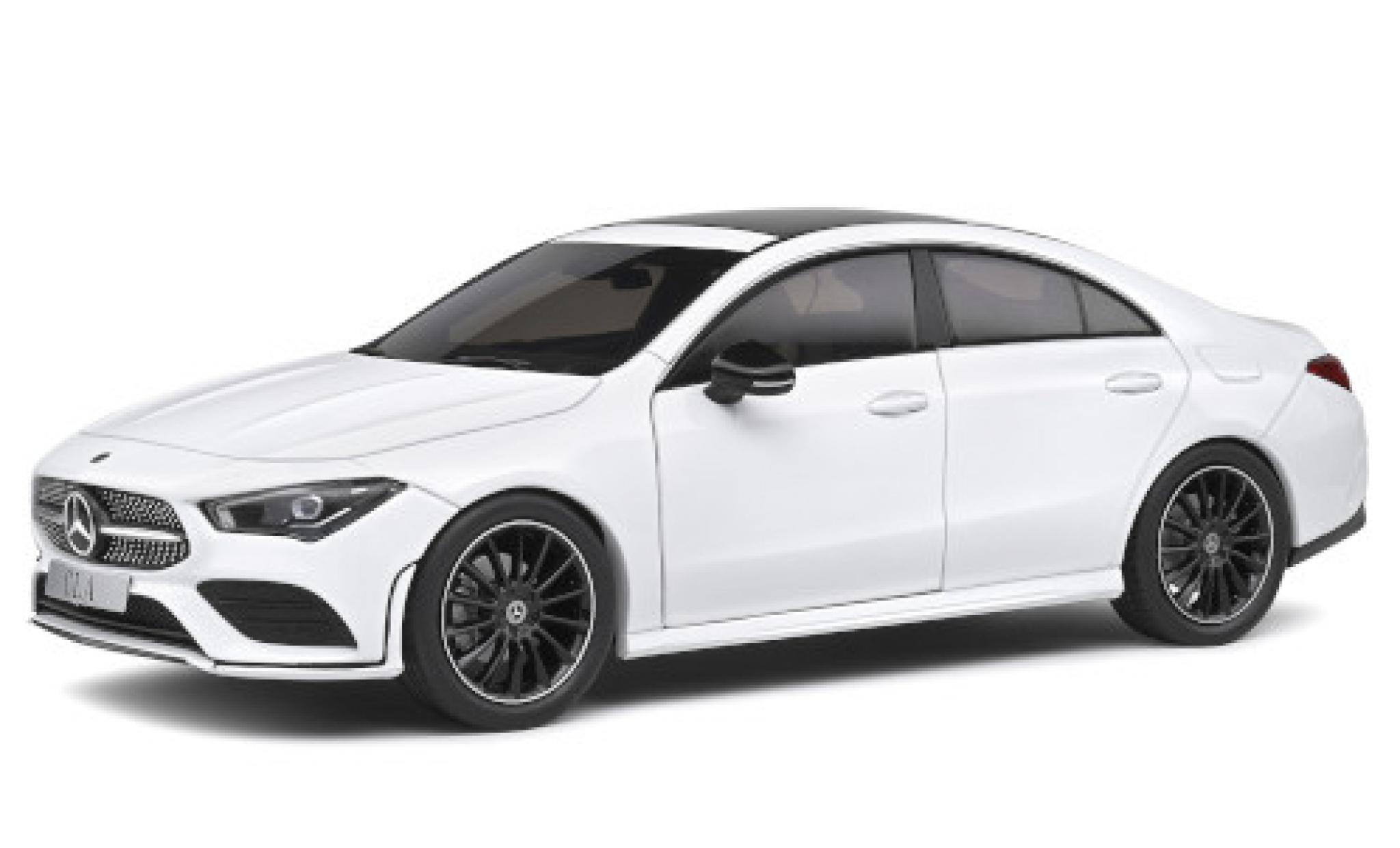 Mercedes CLA 1/18 Solido Coupe AMG Line (C118) bianco 2019 modellino in miniatura
