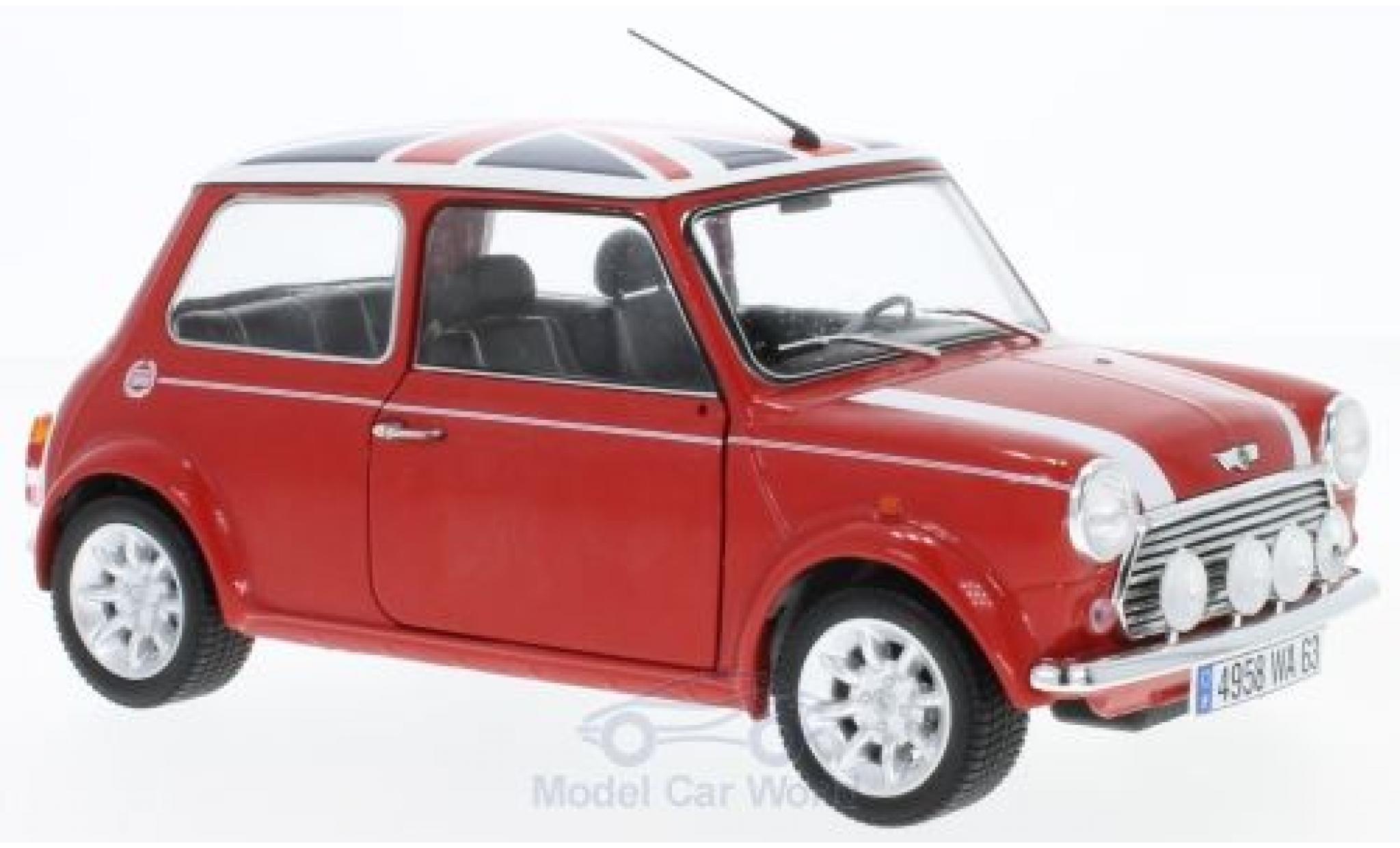 Mini Cooper S 1/18 Solido 1.3i Sport Pack rosso/Dekor 1997 modellino in miniatura