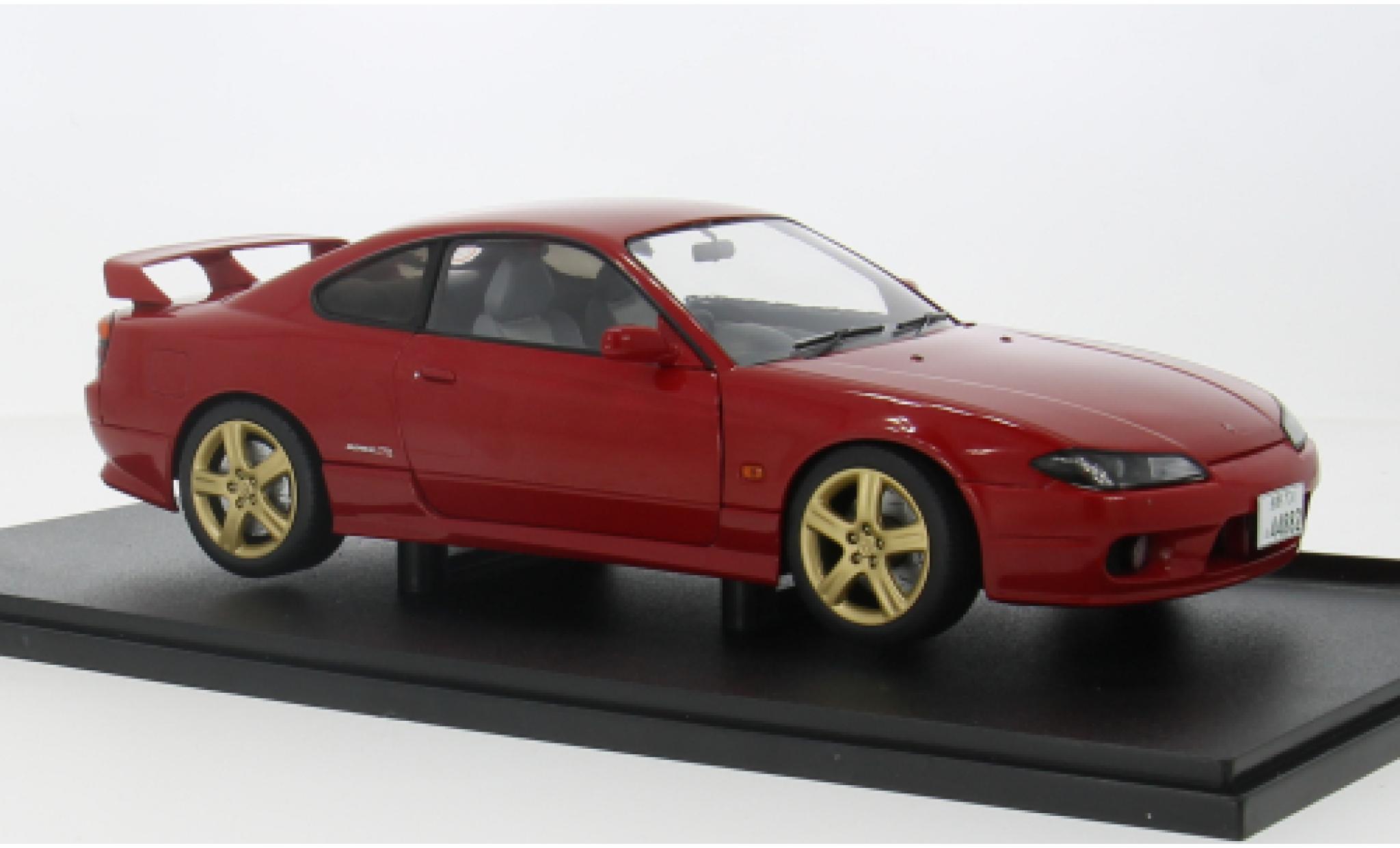Nissan Silvia 1/18 Solido S15 Spec-R Aero rot 1:18 modellino in miniatura