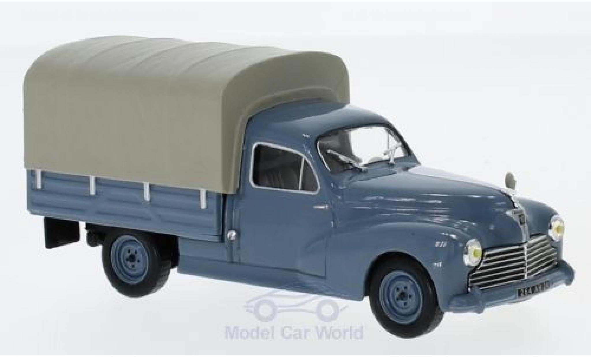 Peugeot 203 1/43 Solido Pick Up blu 1952 modellino in miniatura