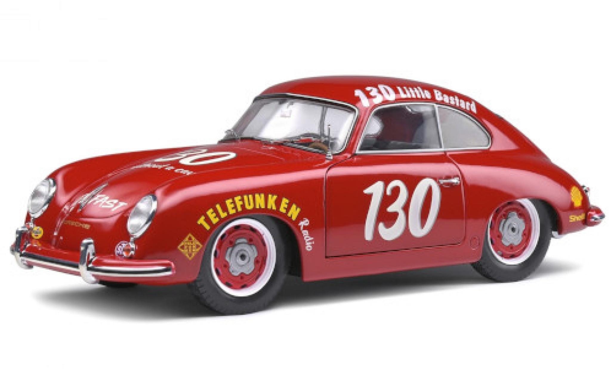Porsche 356 1/18 Solido 1500 No.130 Little Bastard 1953 James Dean modellino in miniatura