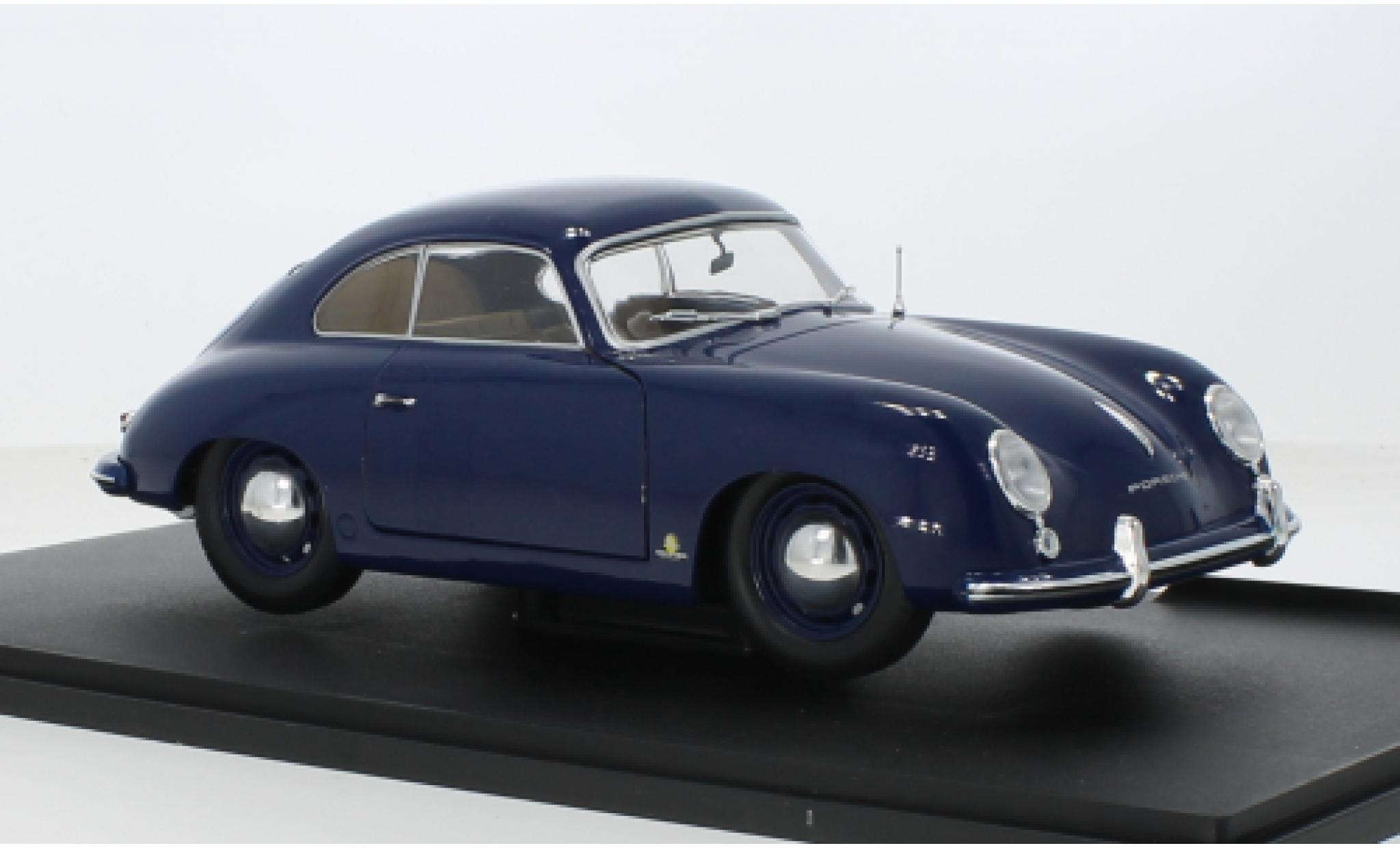 Porsche 356 1/18 Solido Pre-A blau 1953 1:18 modellino in miniatura