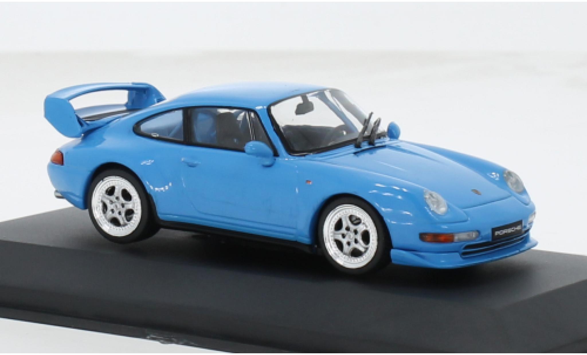 Porsche 993 1/43 Solido 911  RS Clubsport blau 1994 1:43 modellino in miniatura