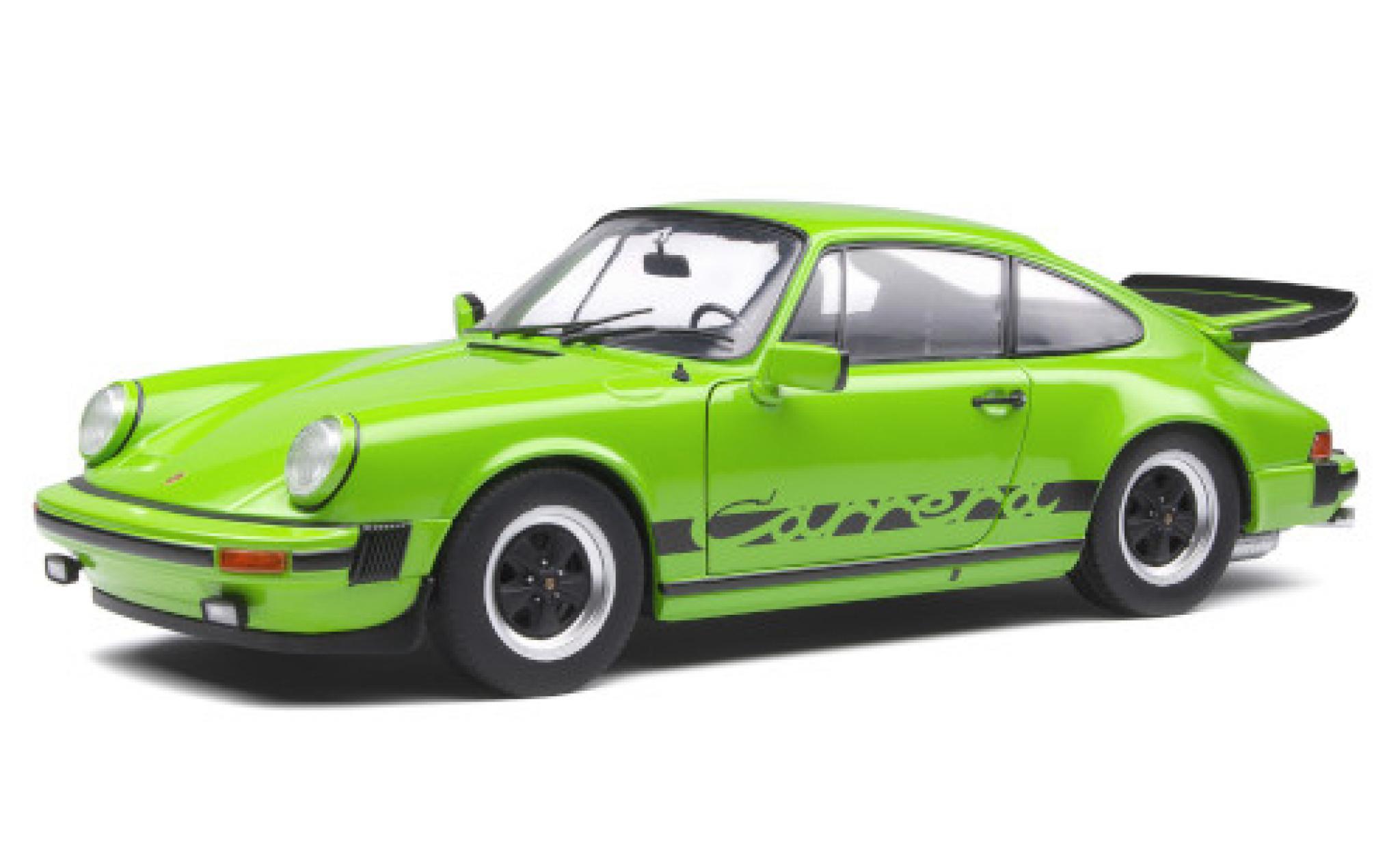 Porsche 930 1/18 Solido 911 Carrera 3.0 () verde/Dekor 1984 modellino in miniatura