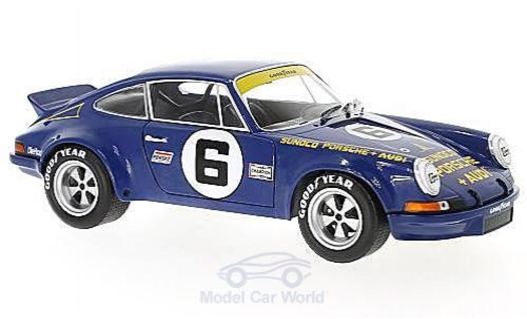 Porsche 911 SC 1/18 Solido RSR No.6 Penske Racing Sunoco 24h Daytona 1973 M.Donohue/G.Follmer modellino in miniatura