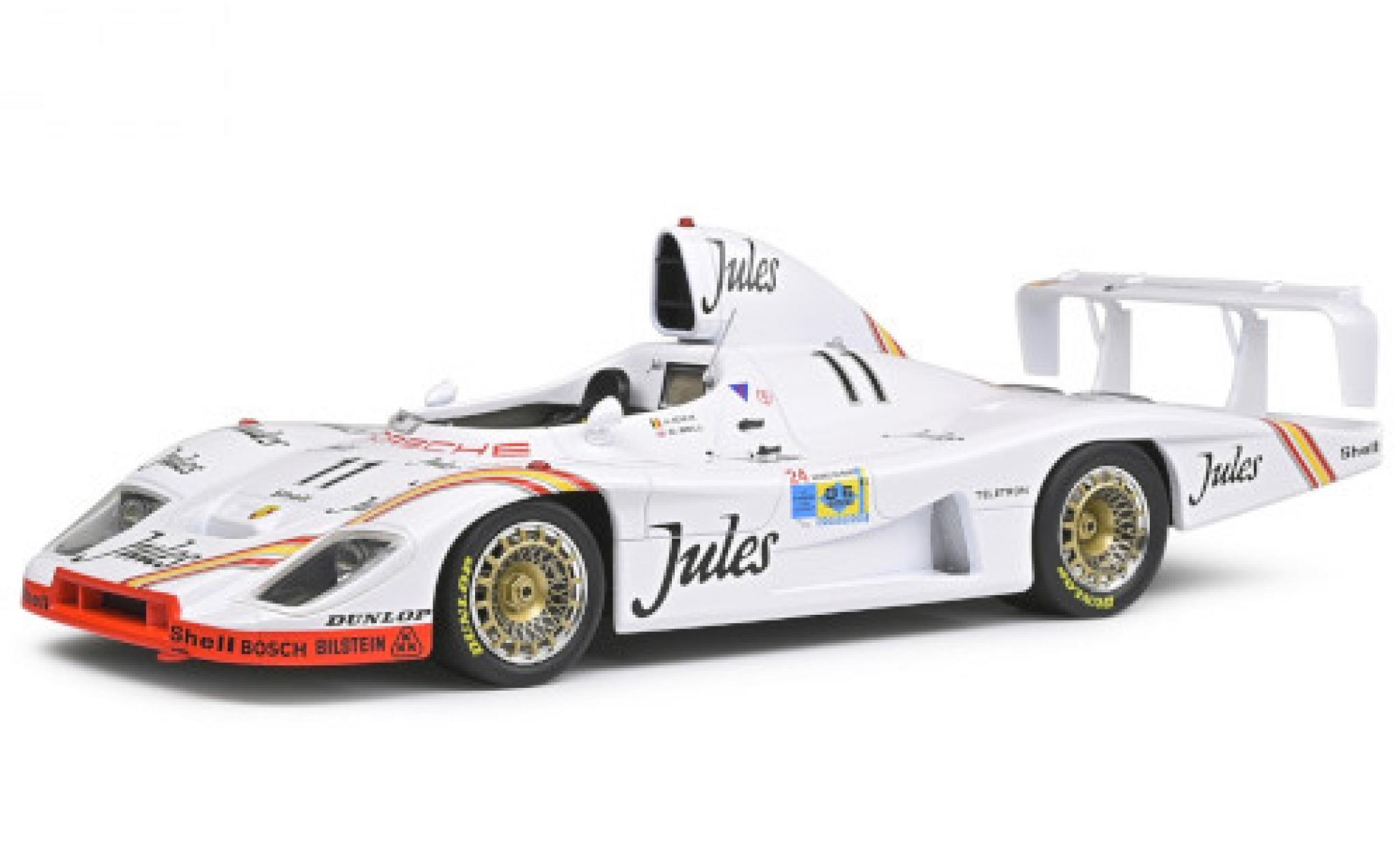 Porsche 936 1981 1/18 Solido No.11 System Engineering Jules 24h Le Mans 1981 J.Ickx/D.Bell modellino in miniatura
