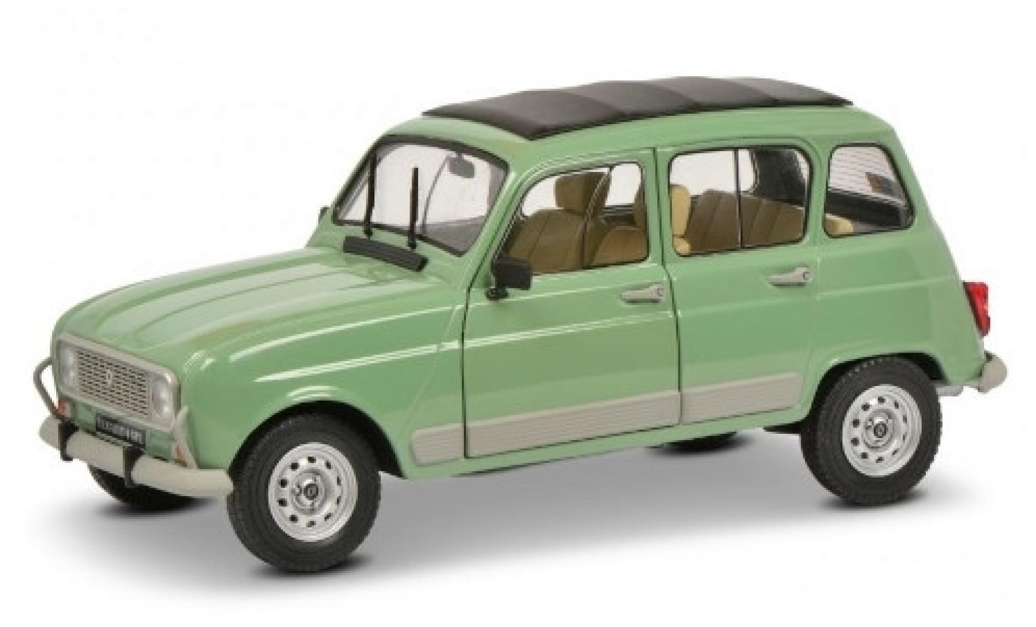 Renault 4 1/18 Solido GTL verde 1978 modellino in miniatura