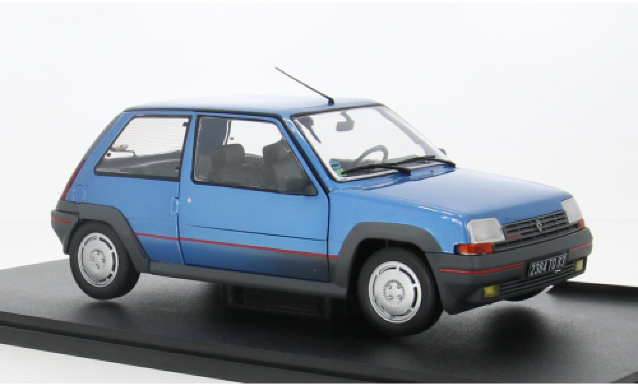 Renault 5 Solido GT Turbo MK1 blau 1:18 modellino in miniatura