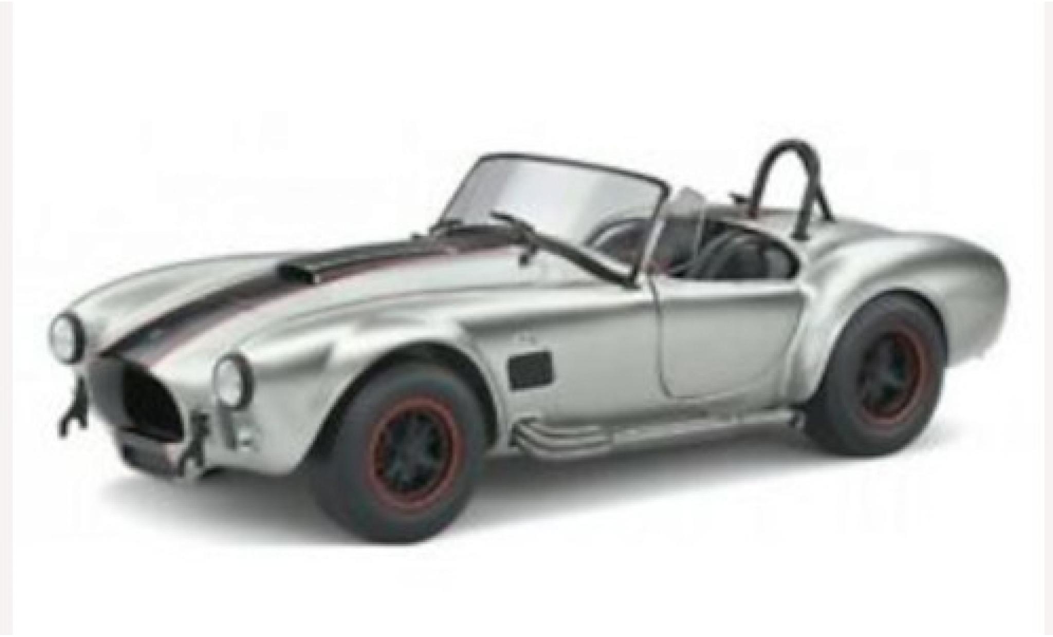 Shelby Cobra 1/18 Solido 427 MK II grigio/nero 1965 modellino in miniatura