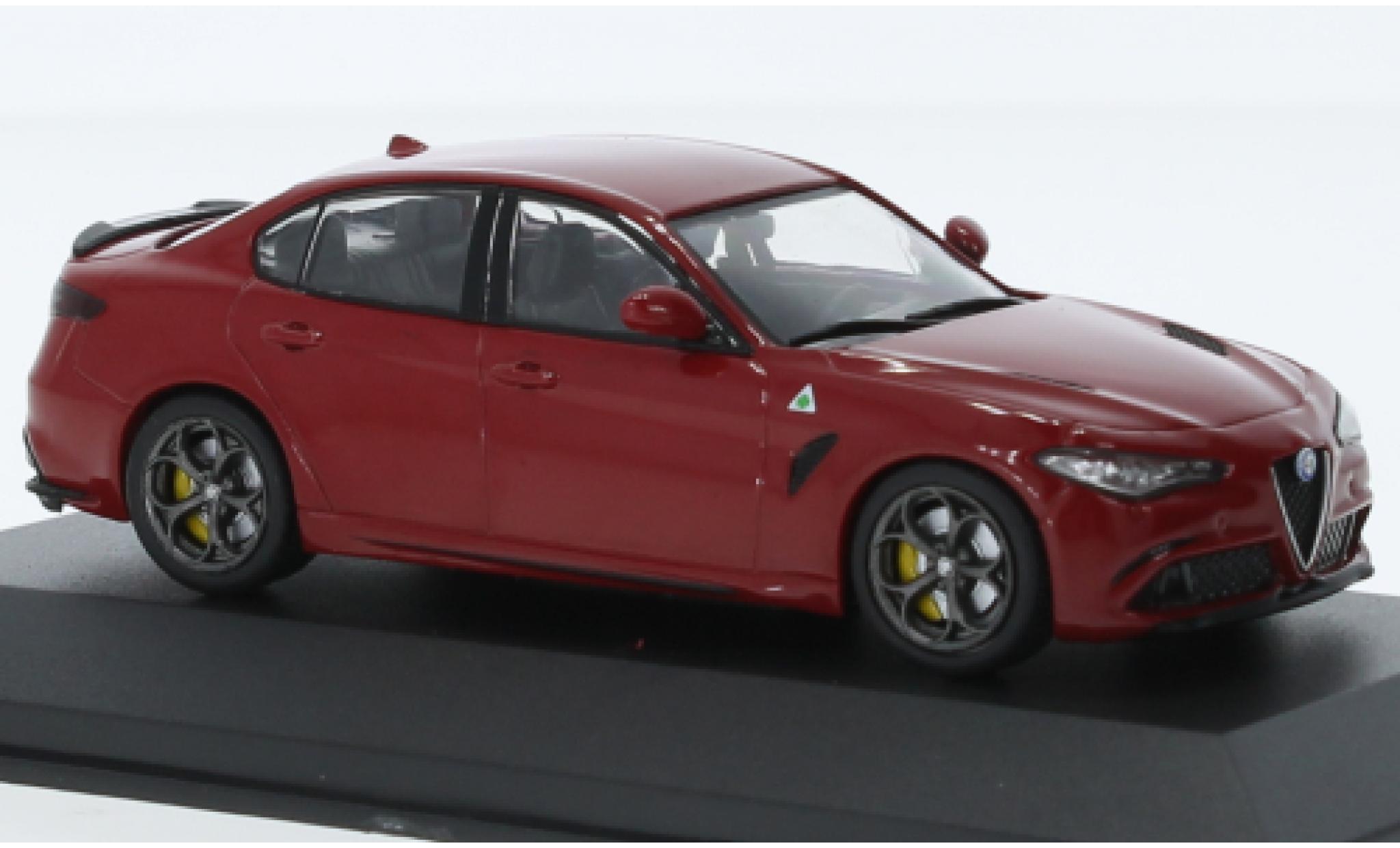 Alfa Romeo Giulia 1/43 Solido Quadrifoglio rosso 2019 modellino in miniatura