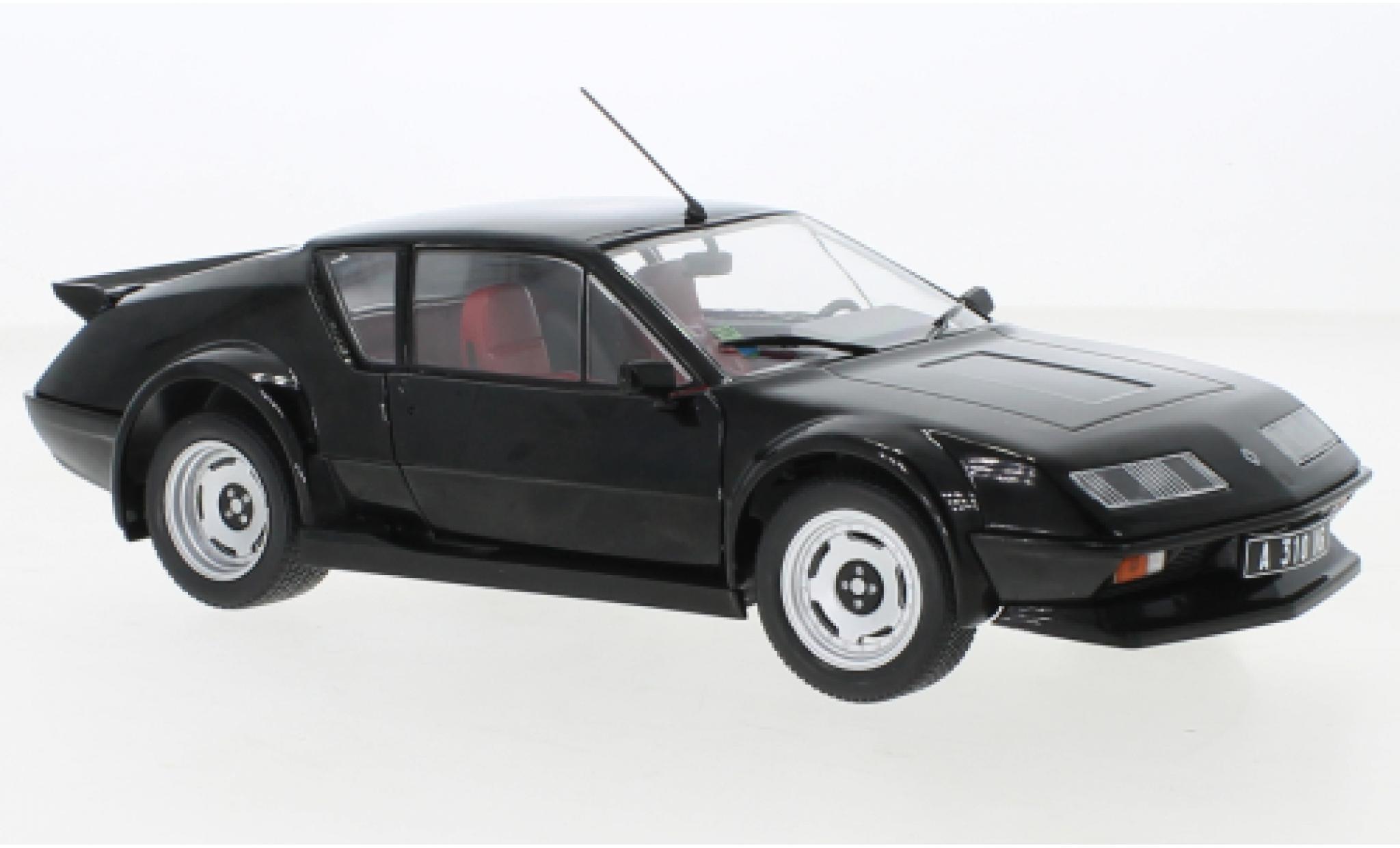 Alpine A310 1/18 Solido Renault GT Pack nero 1983 modellino in miniatura