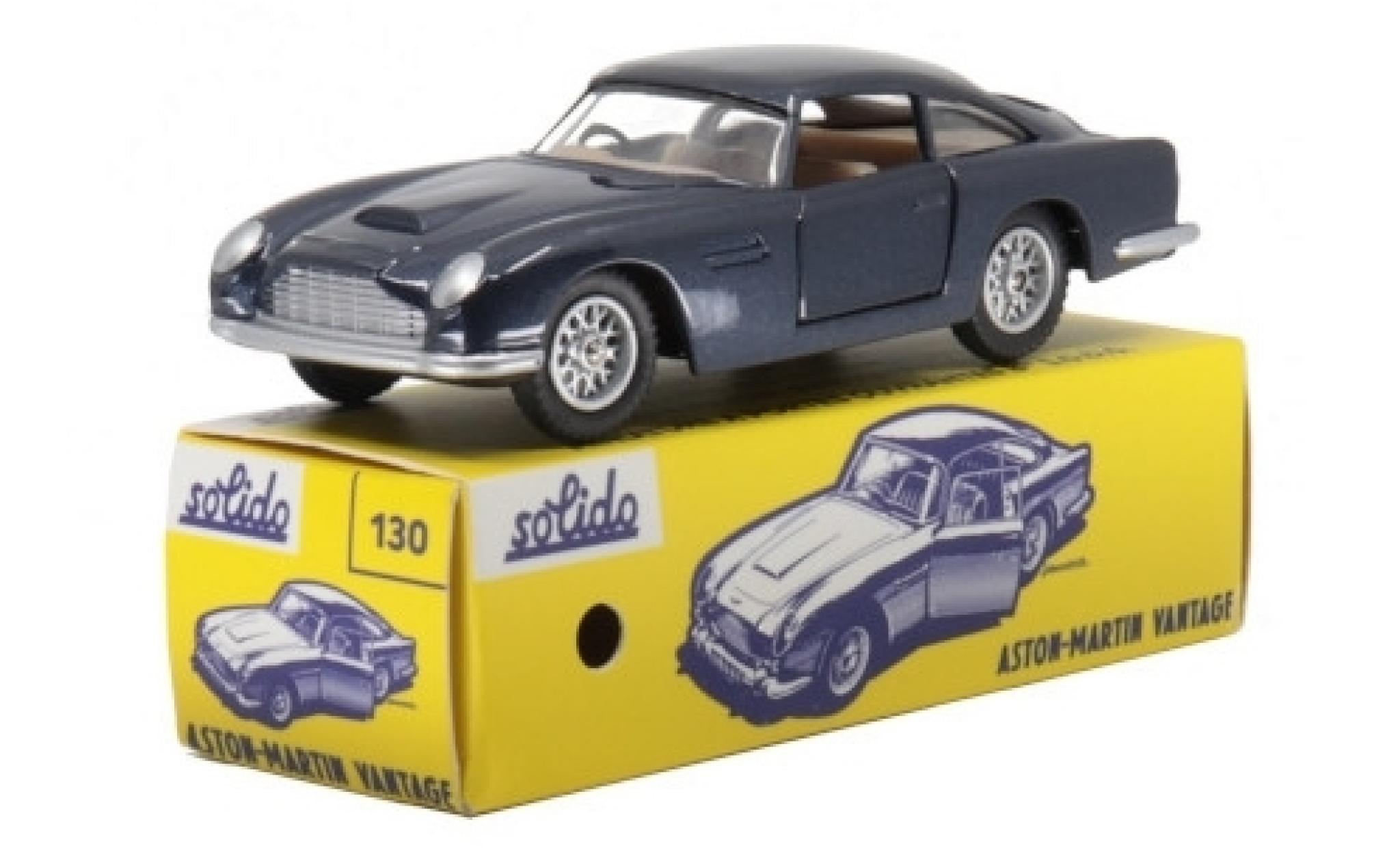 Aston Martin DB5 1/43 Solido Vantage blu foncé 1964 modellino in miniatura