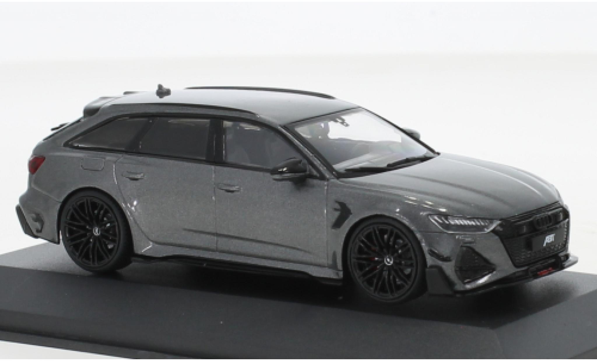 Audi RS6 1/43 Solido -R metallise grigio 2022 modellino in miniatura