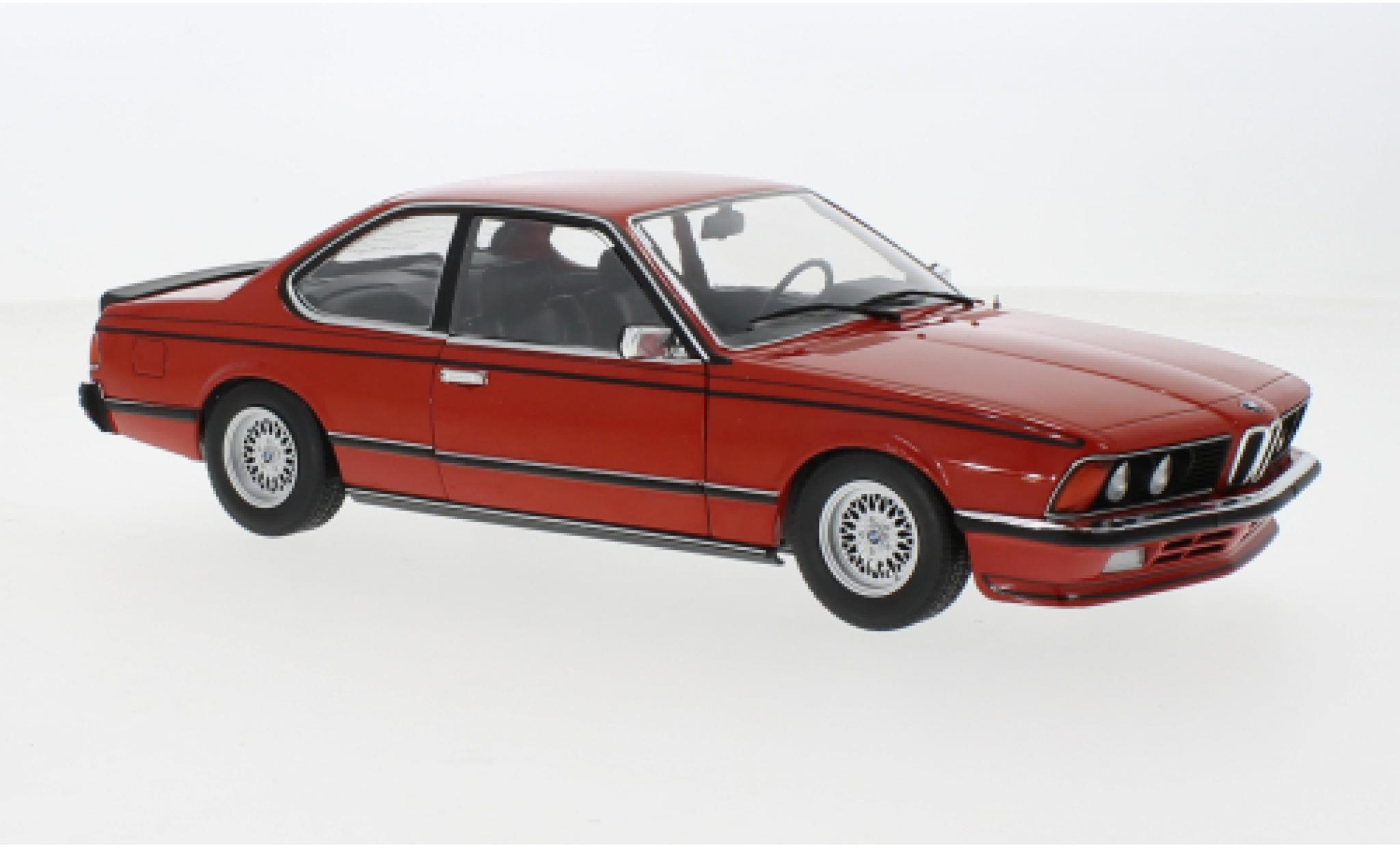 Bmw 635 1/18 Solido CSi (E24) rosso 1984 modellino in miniatura