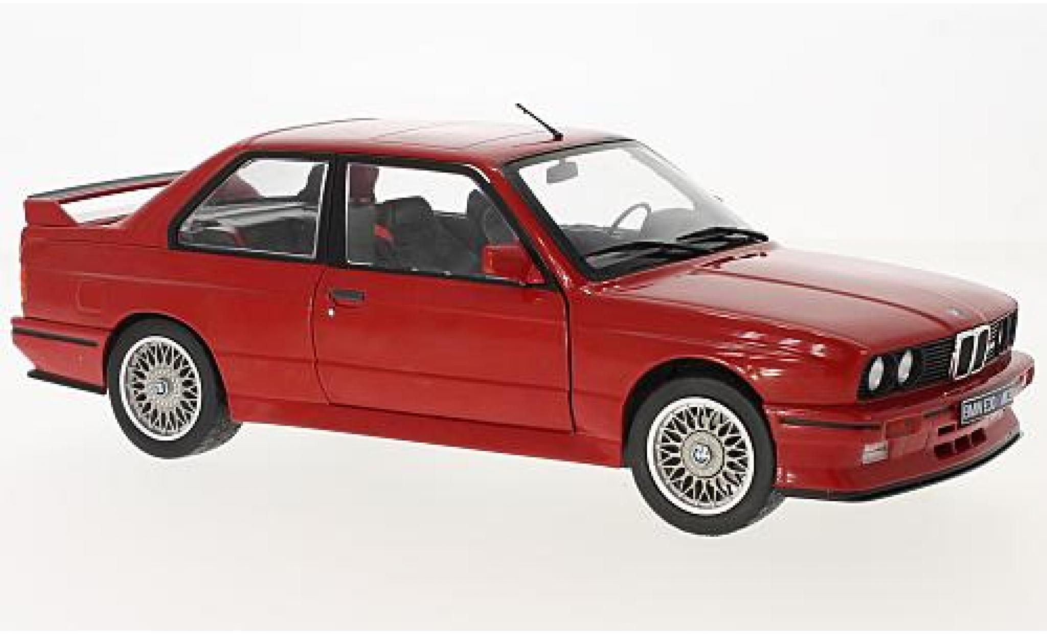 Bmw M3 1/18 Solido (E30) rosso 1986 modellino in miniatura