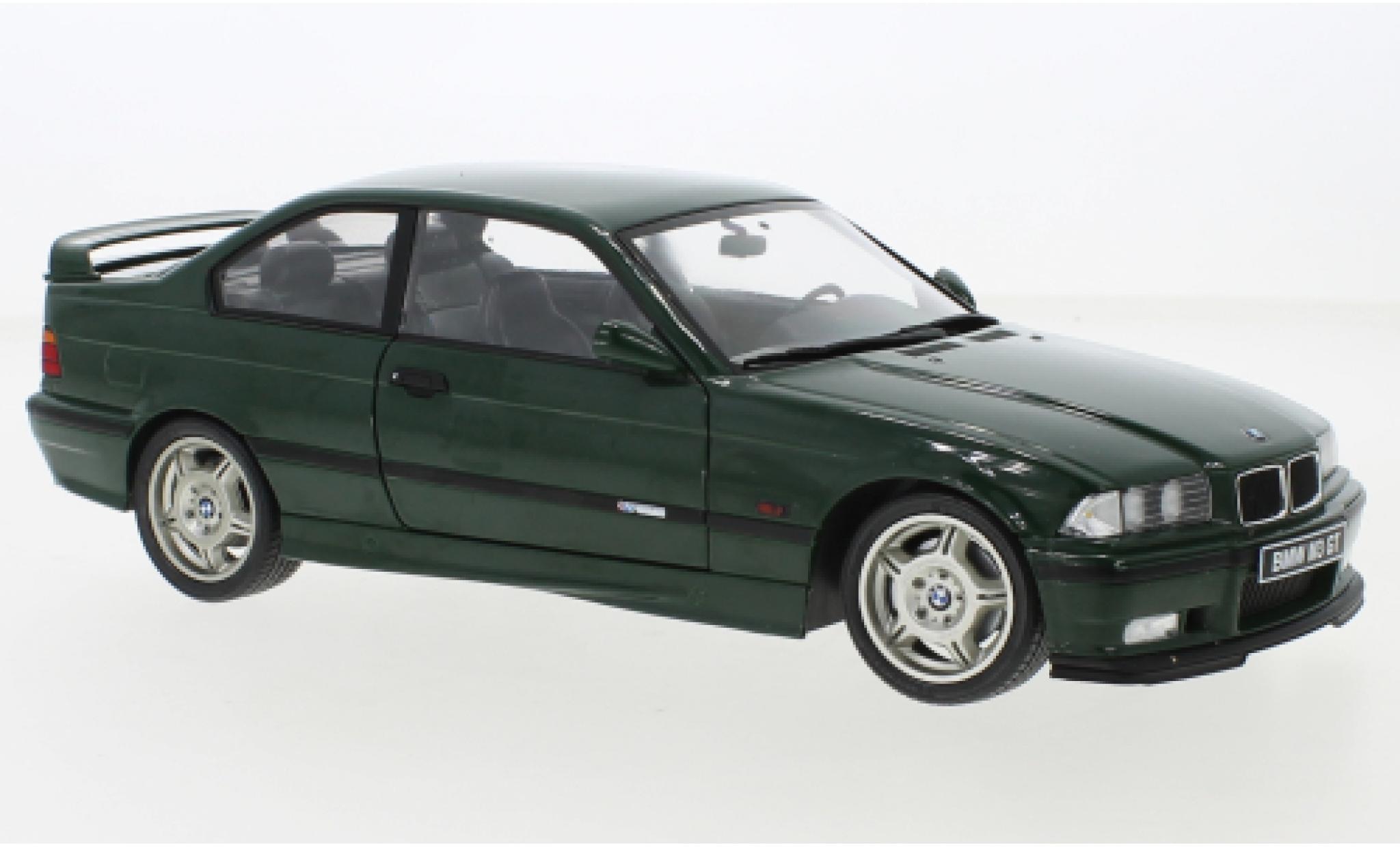 Bmw M3 1/18 Solido (E36) GT verde 1995 modellino in miniatura