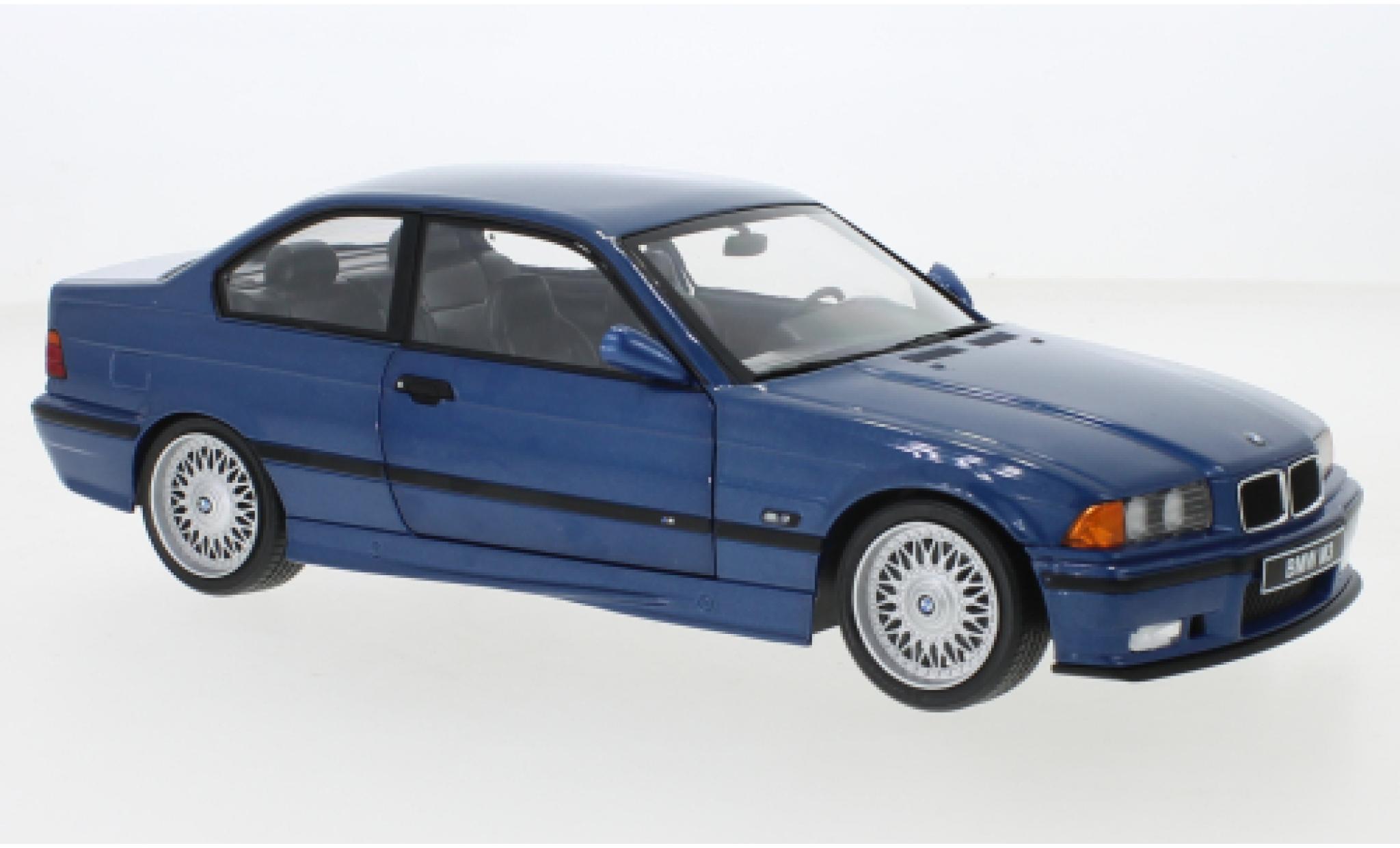 Bmw M3 1/18 Solido (E36) metallise blu 1994 modellino in miniatura