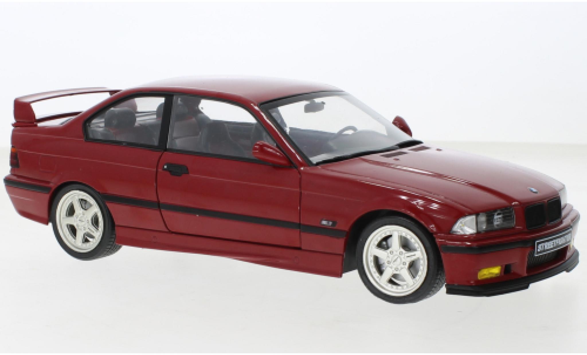 Bmw M3 1/18 Solido (E36) rosso foncé 1994 modellino in miniatura