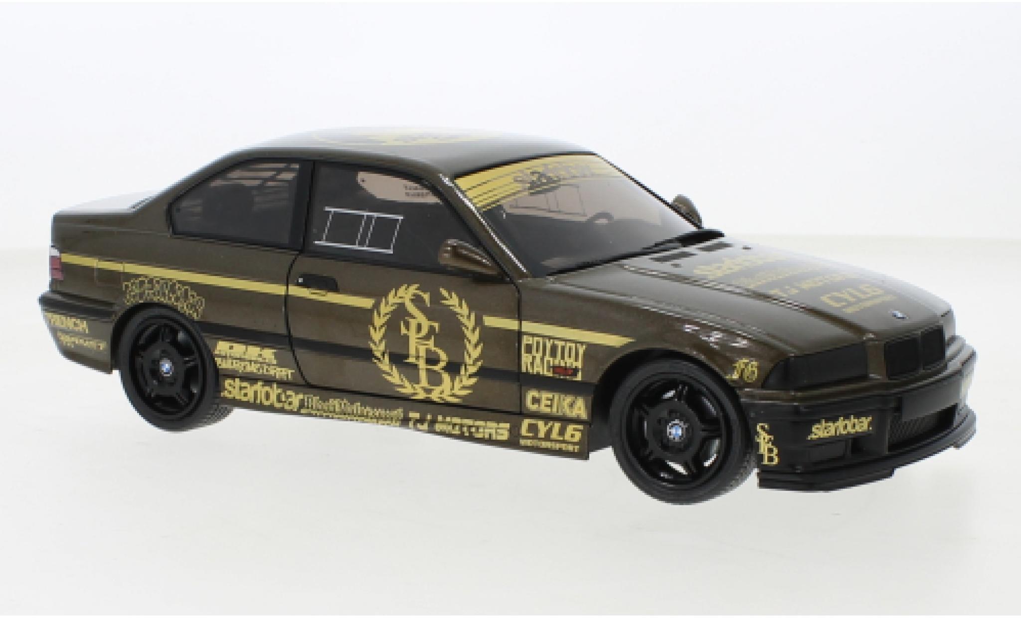 Bmw M3 1/18 Solido (E36) Starfobar No.69 Championnat de Drift 2022 modellino in miniatura