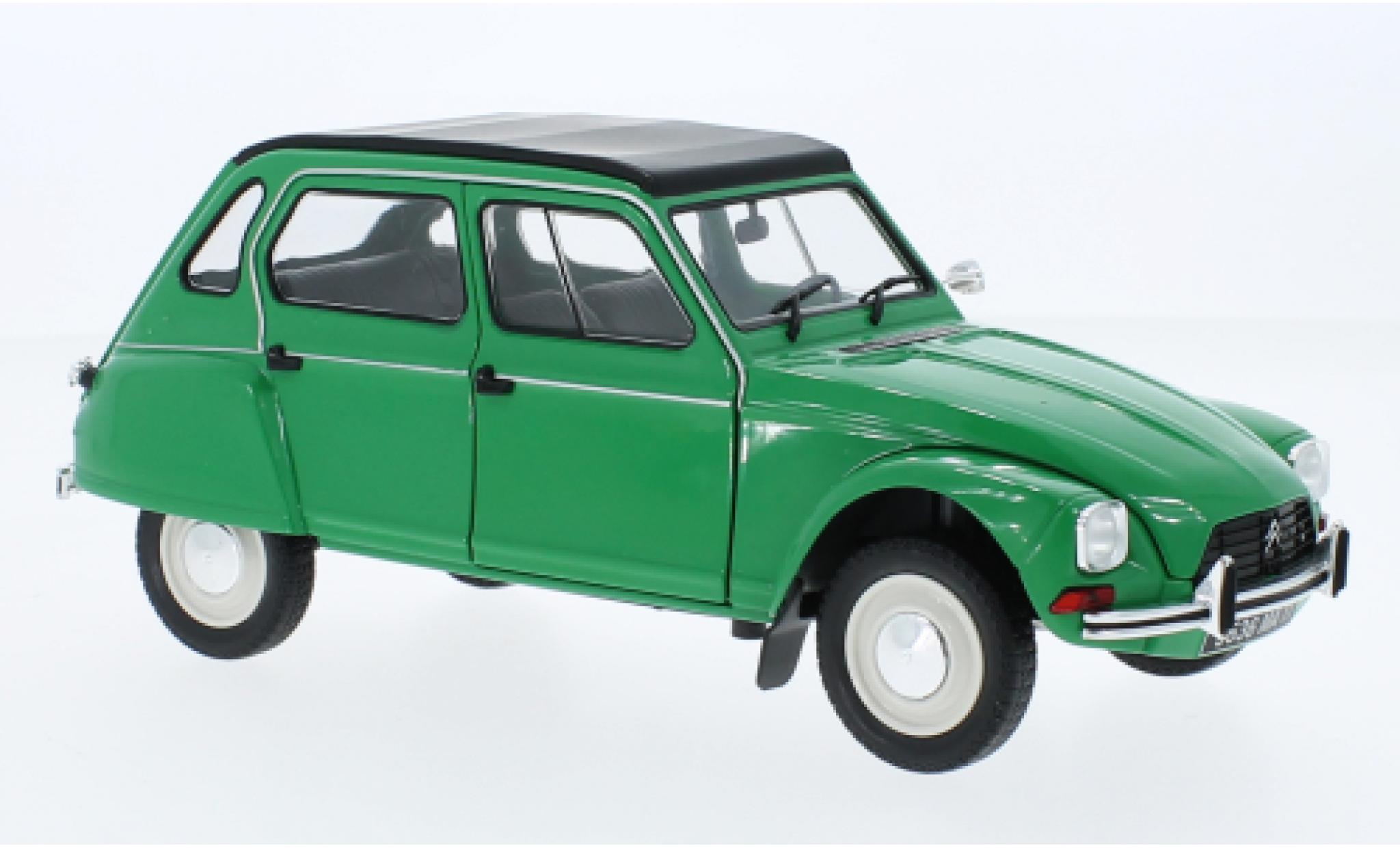 Citroen Dyane 1/18 Solido 6 verde 1976 modellino in miniatura