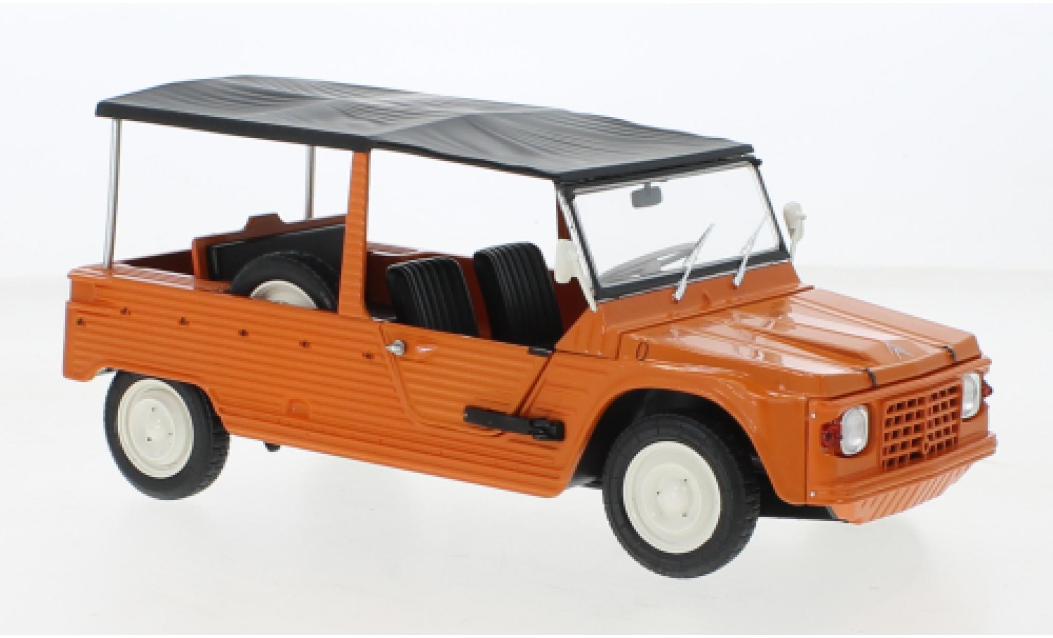 Citroen Mehari 1/18 Solido MKI orange 1969 modellino in miniatura
