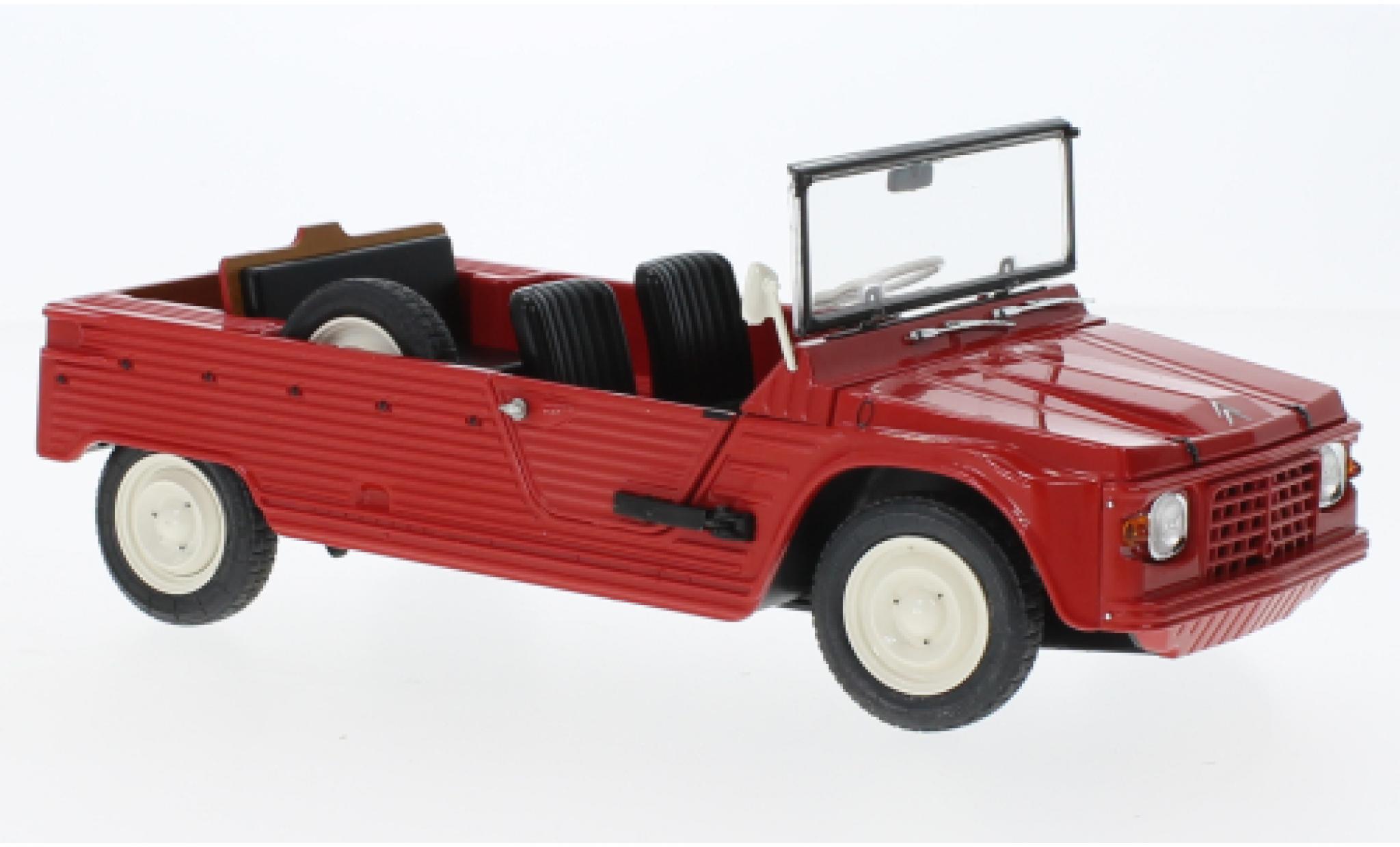 Citroen Mehari 1/18 Solido rosso 1970 modellino in miniatura