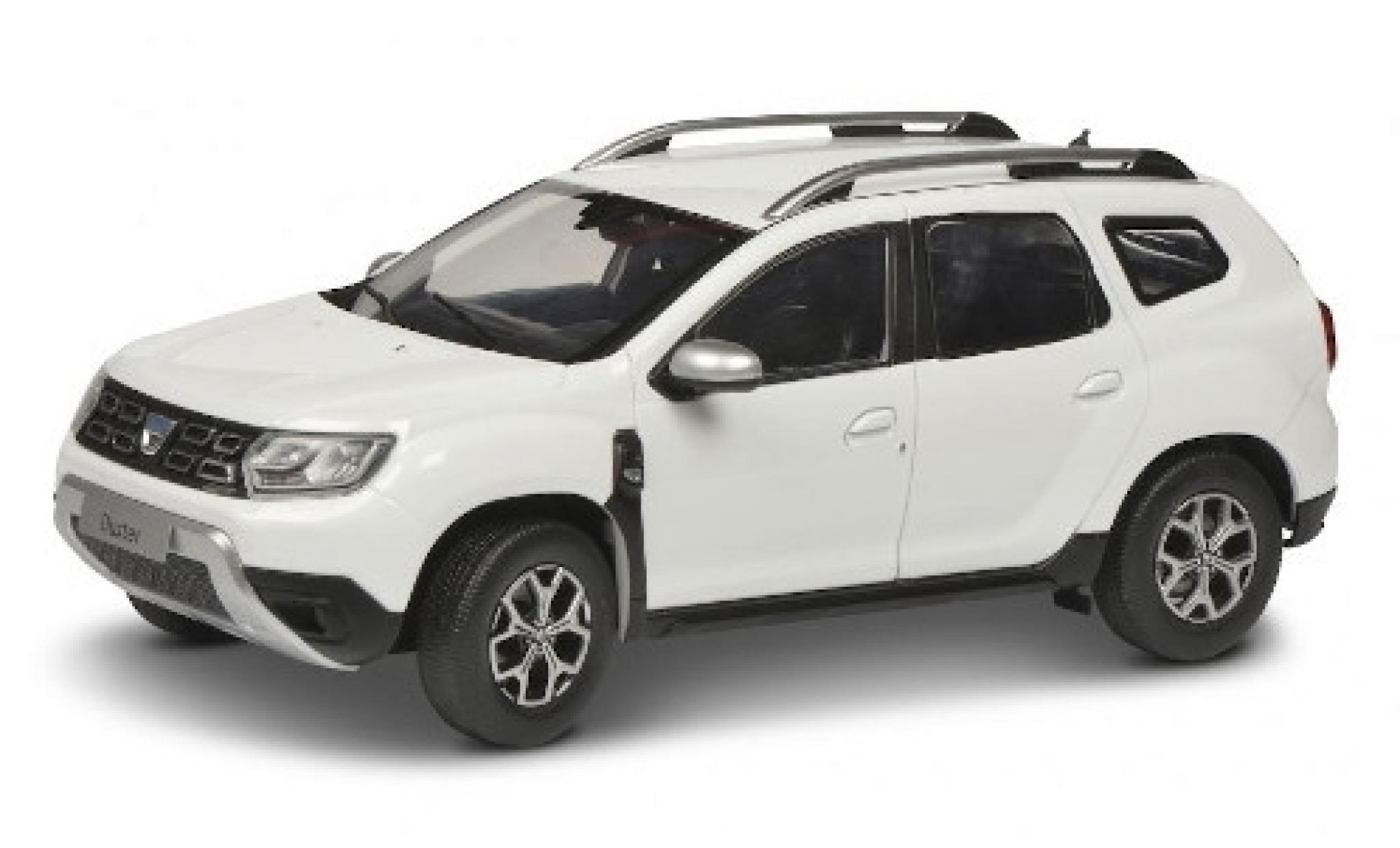 Dacia Duster 1/18 Solido MK2 bianco modellino in miniatura