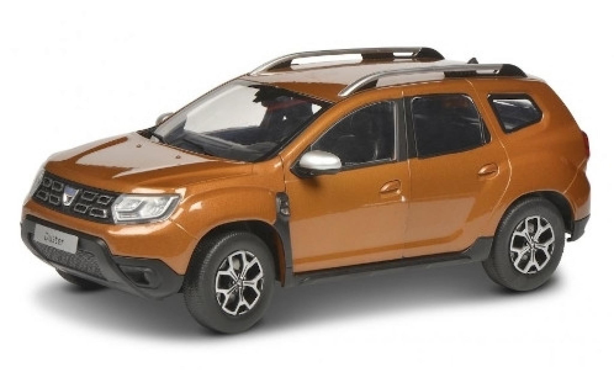 Dacia Duster 1/18 Solido MK2 metallico brun 2018 modellino in miniatura