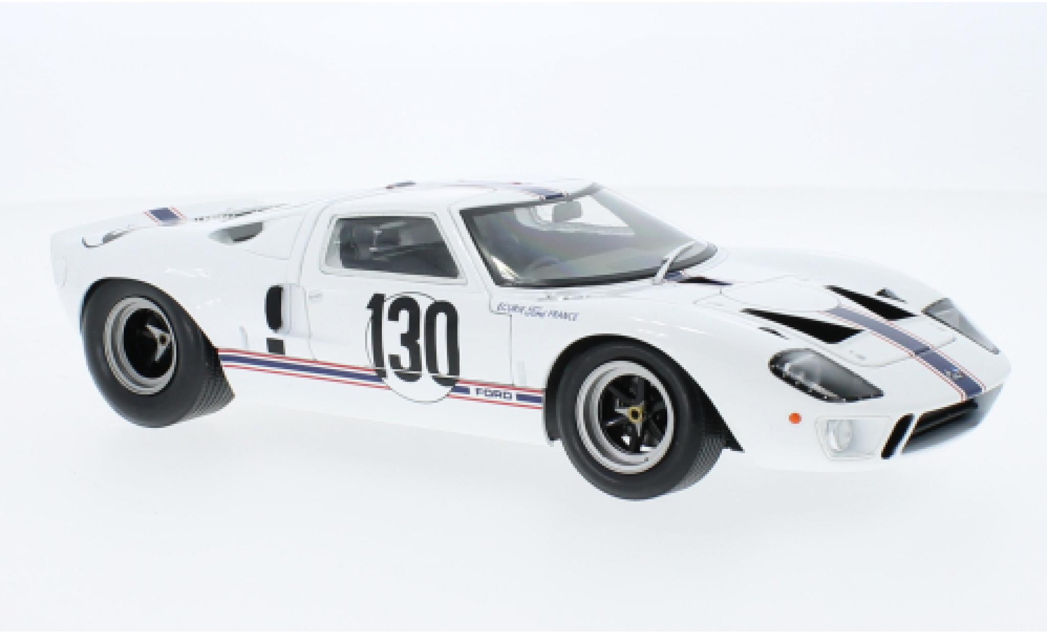 Ford GT40 1/18 Solido Mk I No.130 Ecurie France Targa Florio 1967 modellino in miniatura