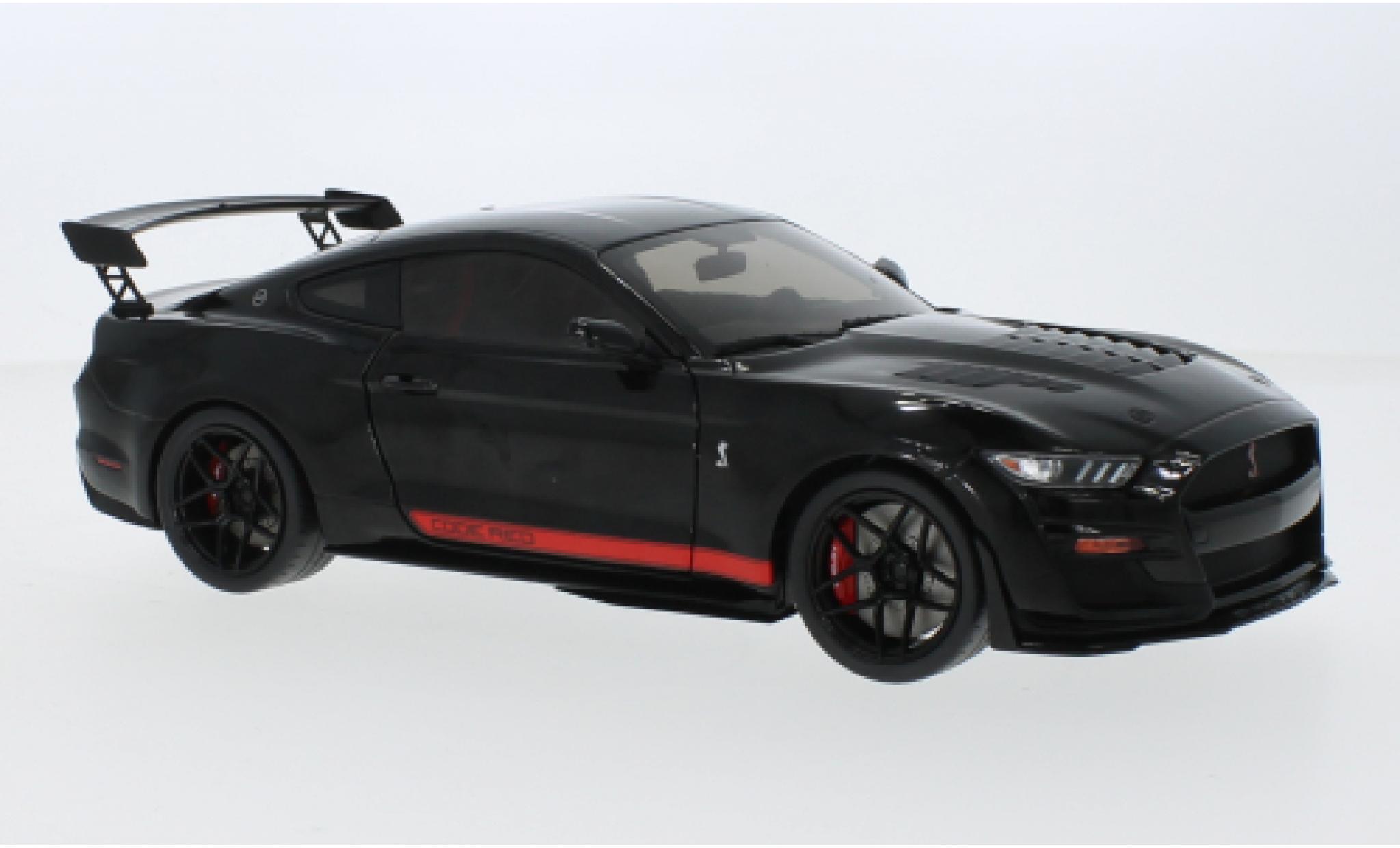 Shelby GT 500 1/18 Solido Ford Mustang Code Red nero 2022 modellino in miniatura