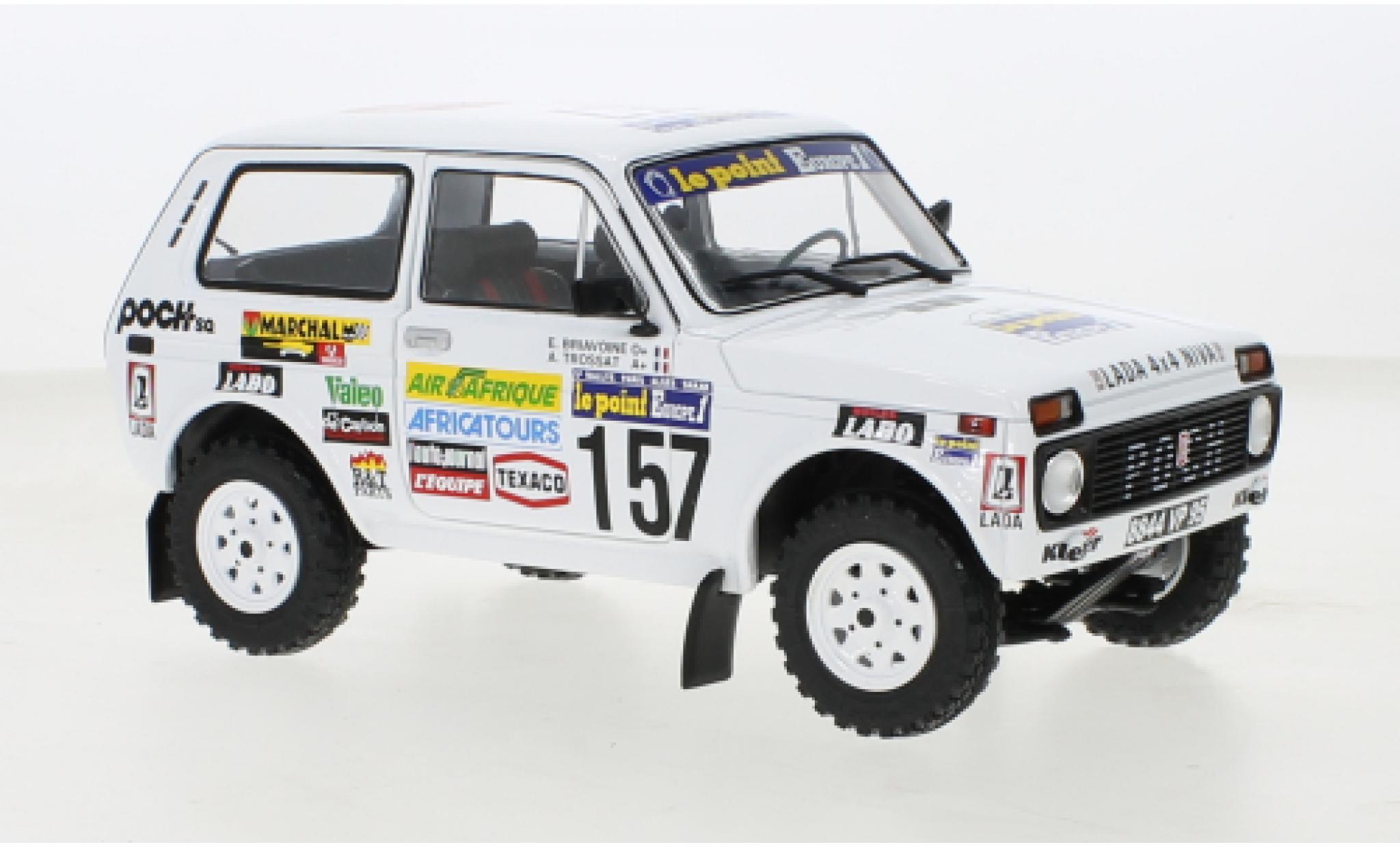 Lada Niva 1/18 Solido No.157 Rallye Paris Dakar 1983 modellino in miniatura