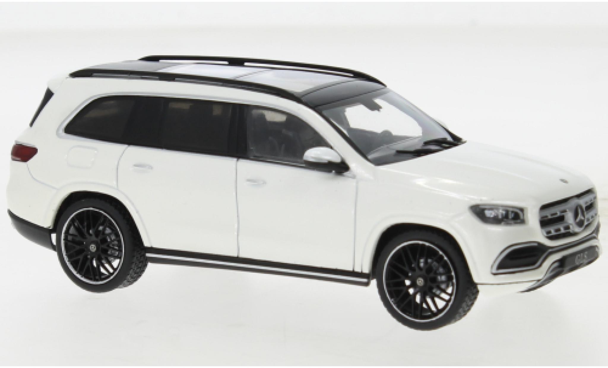 Mercedes Classe G 1/43 Solido GLS metallise bianco 2020 modellino in miniatura