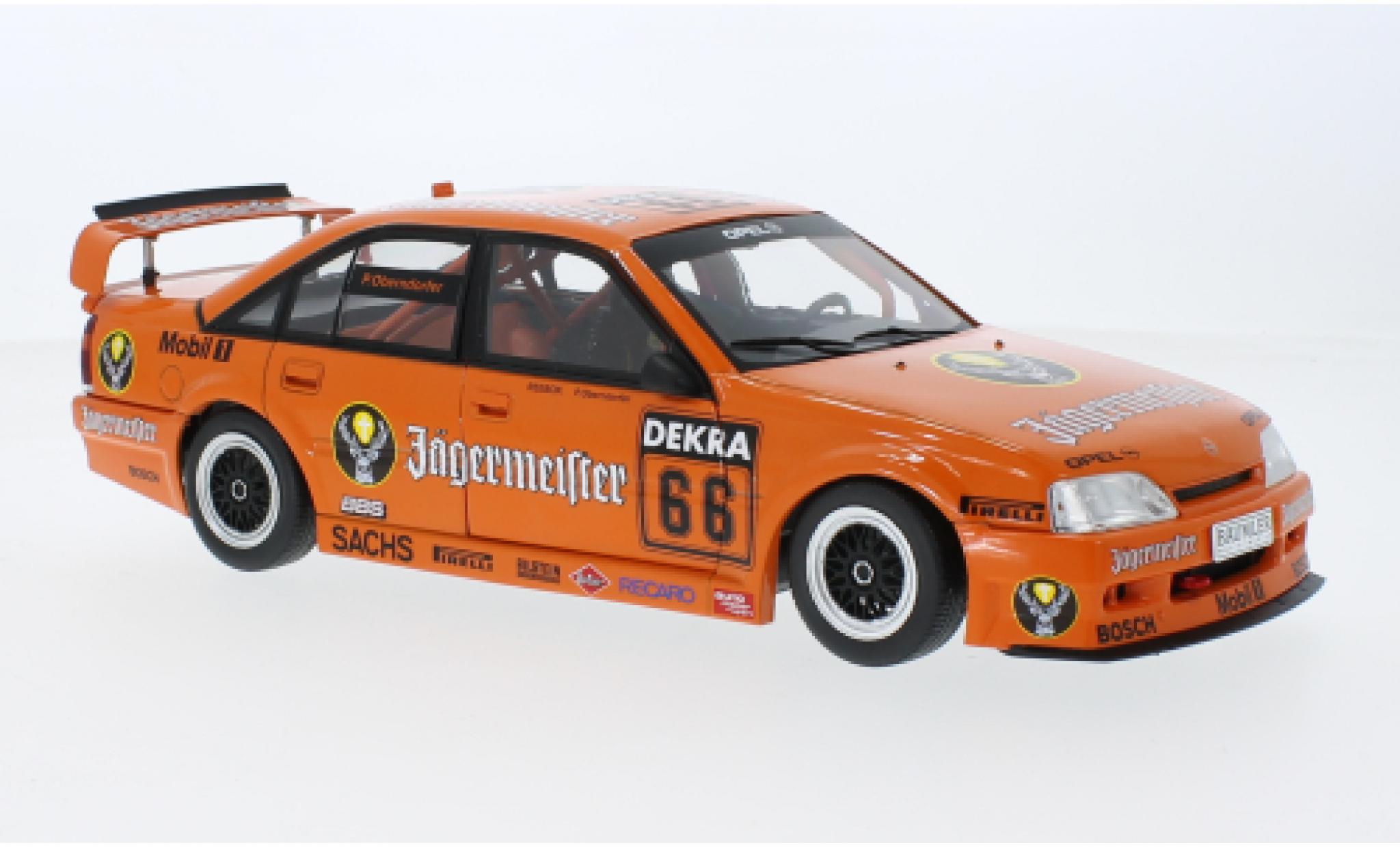 Opel Omega 1/18 Solido évolution 500 No.66 Jägermeister DTM 1991 modellino in miniatura