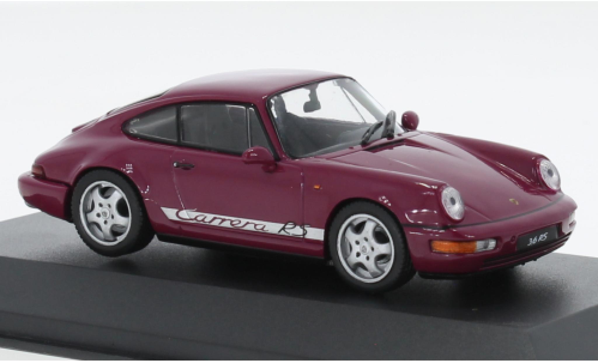 Porsche 964 1/43 Solido 911  RS violett 1992 modellino in miniatura