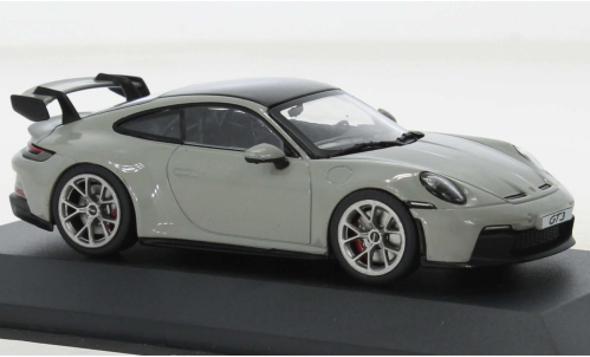 Porsche 992 GT3 1/43 Solido 911  grigio modellino in miniatura