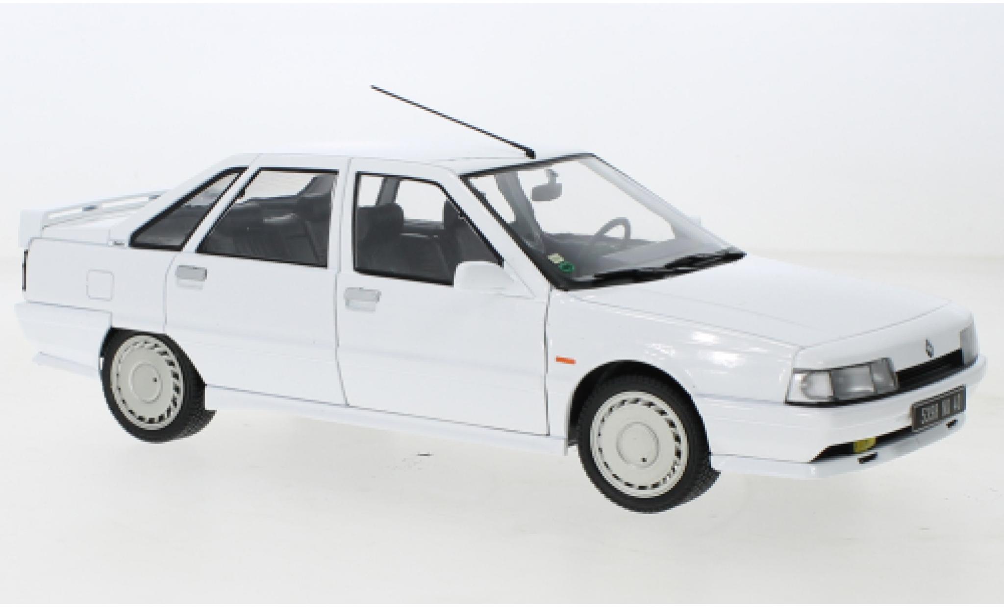 Renault 21 1/18 Solido Turbo bianco 1988 modellino in miniatura
